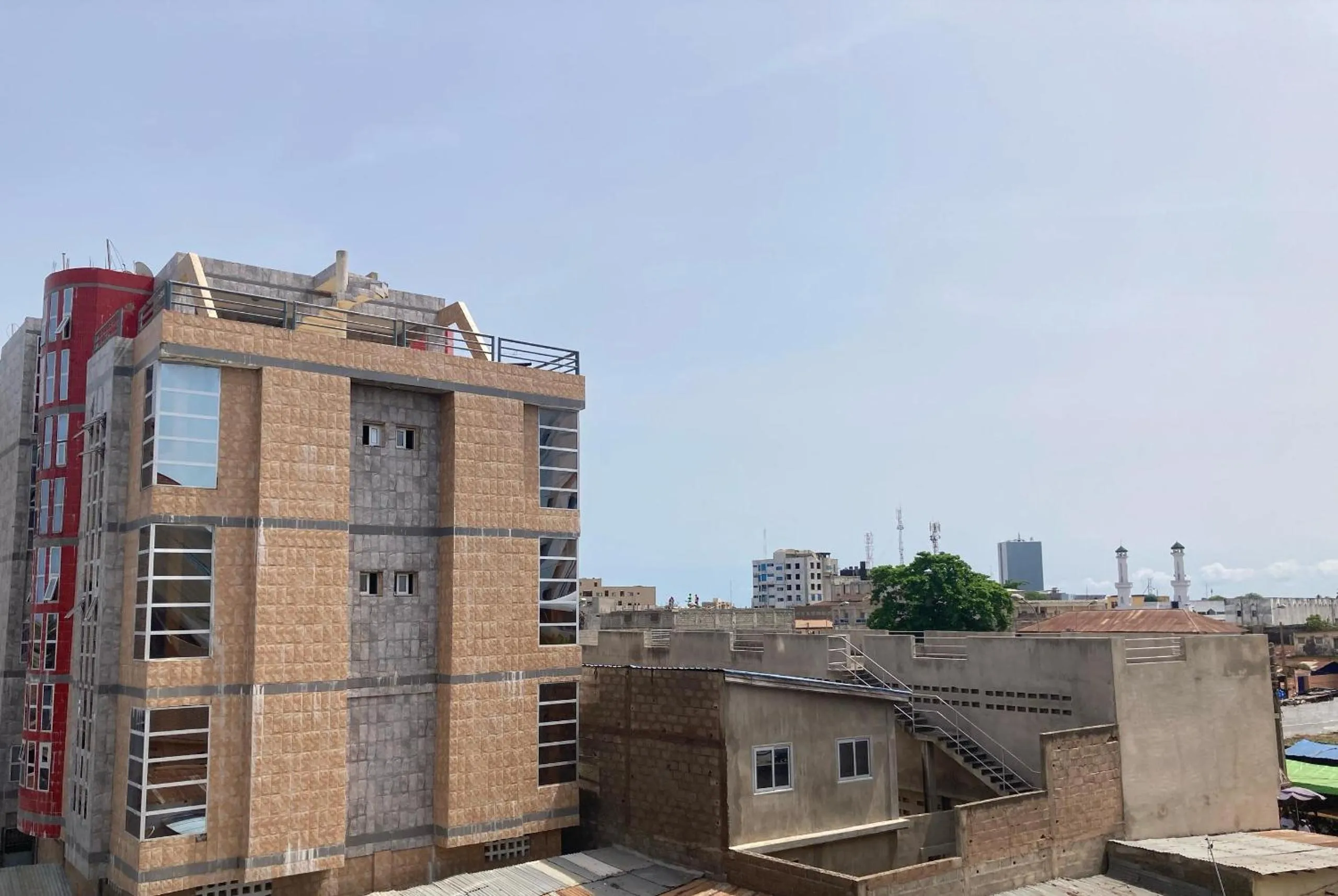 City view in Hôtel YABISSO