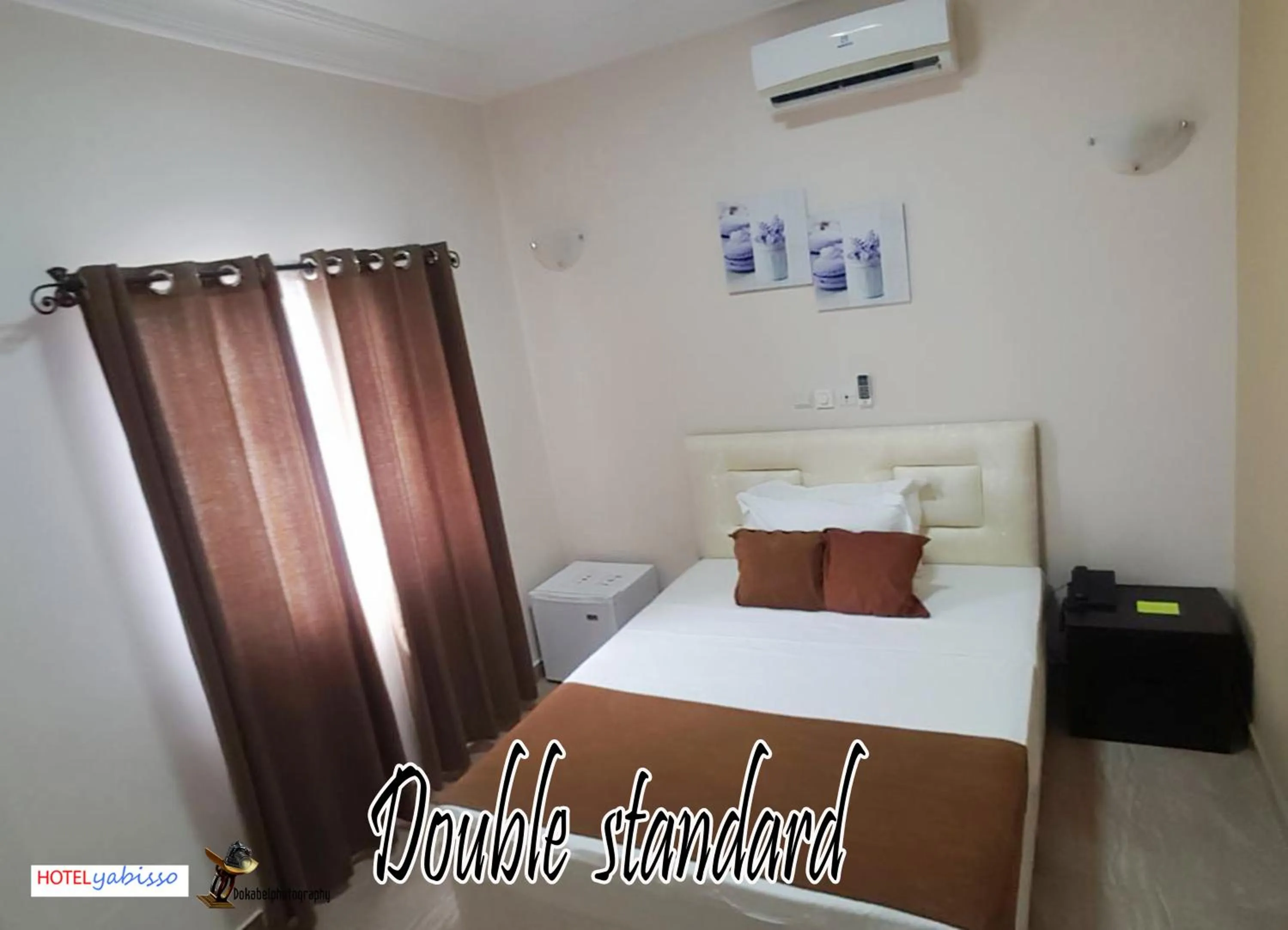 Bed in Hôtel YABISSO