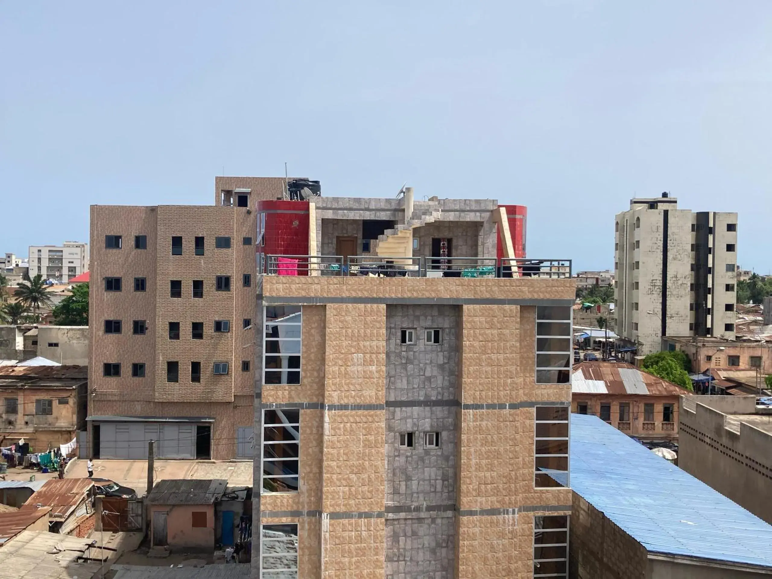 City view in Hôtel YABISSO City view in Hôtel YABISSO