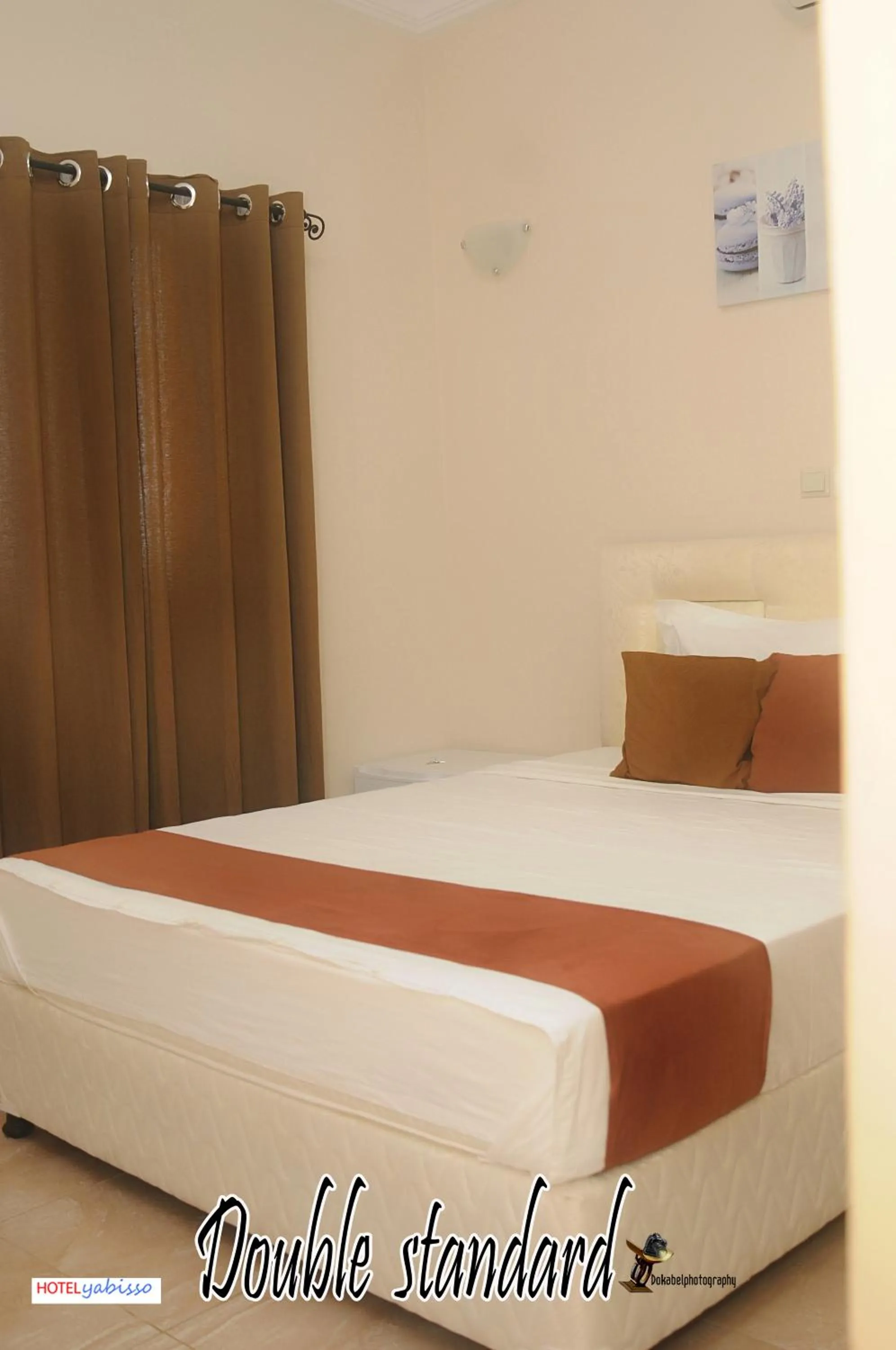 Bed in Hôtel YABISSO