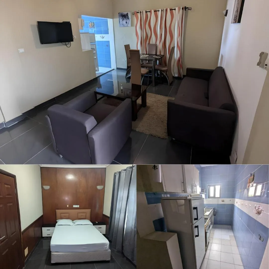 Bed in Hôtel YABISSO