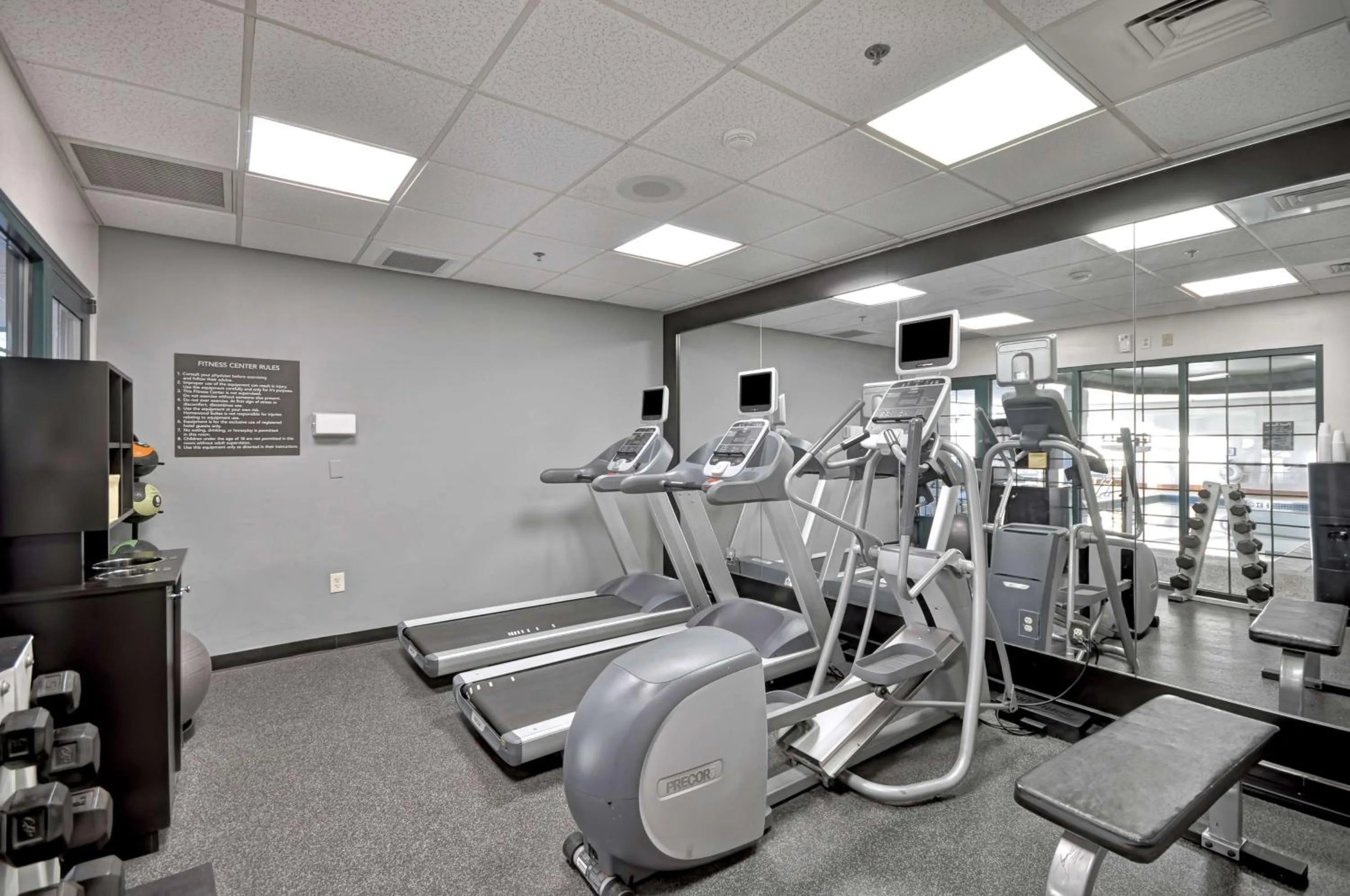 Fitness centre/facilities in Homewood Suites by Hilton Boston - Peabody