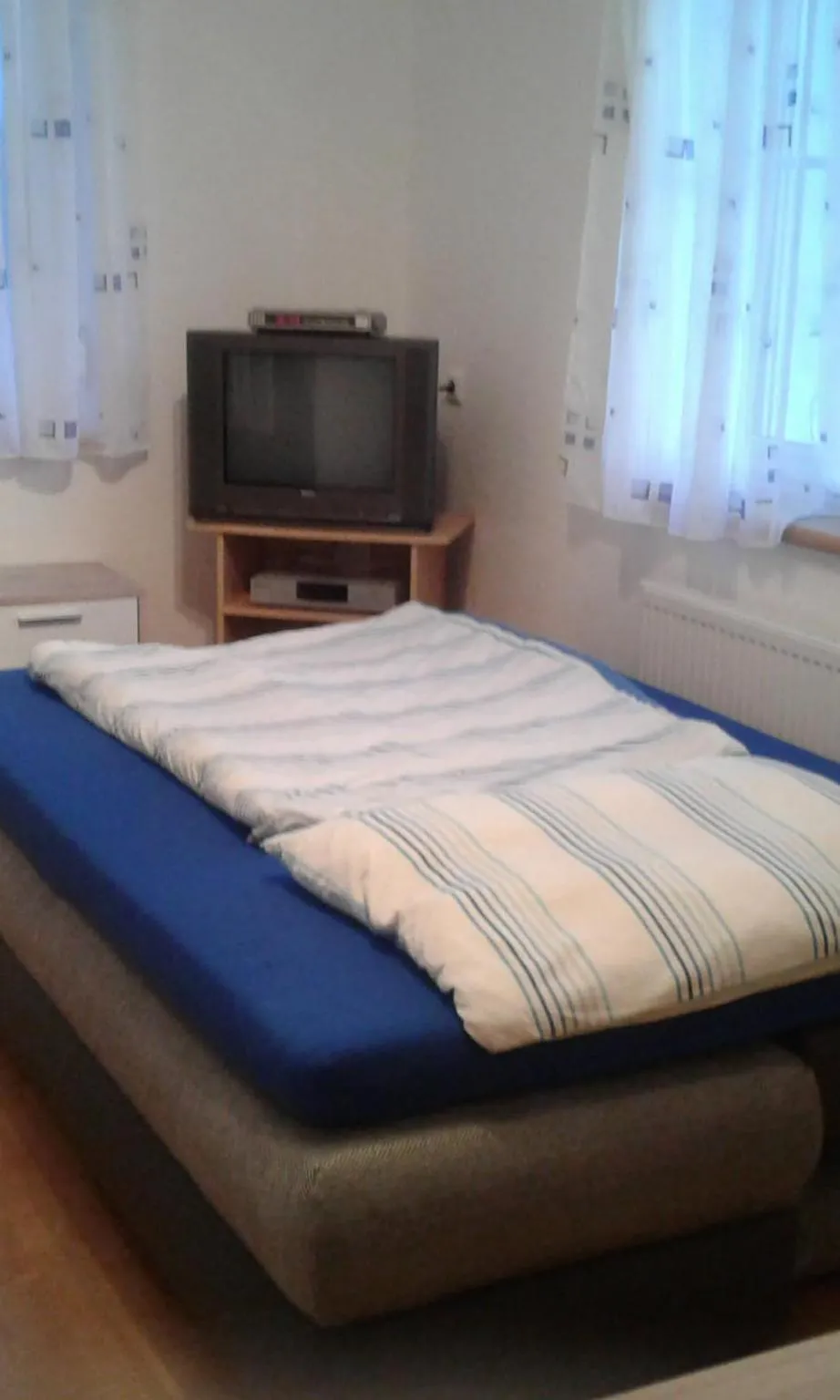 Bed in Ferienwohnung Susanne