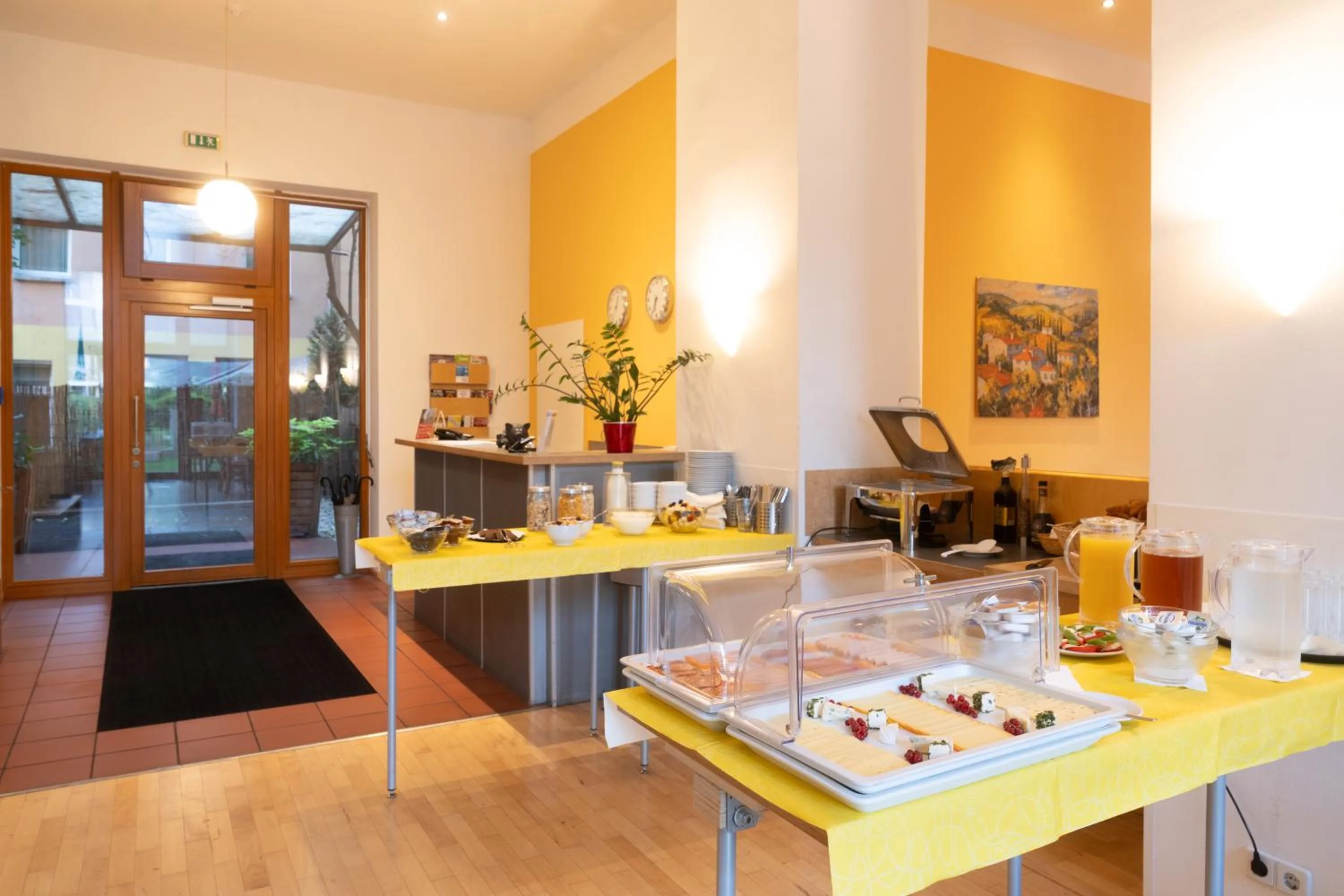 Buffet breakfast in Hotel 26