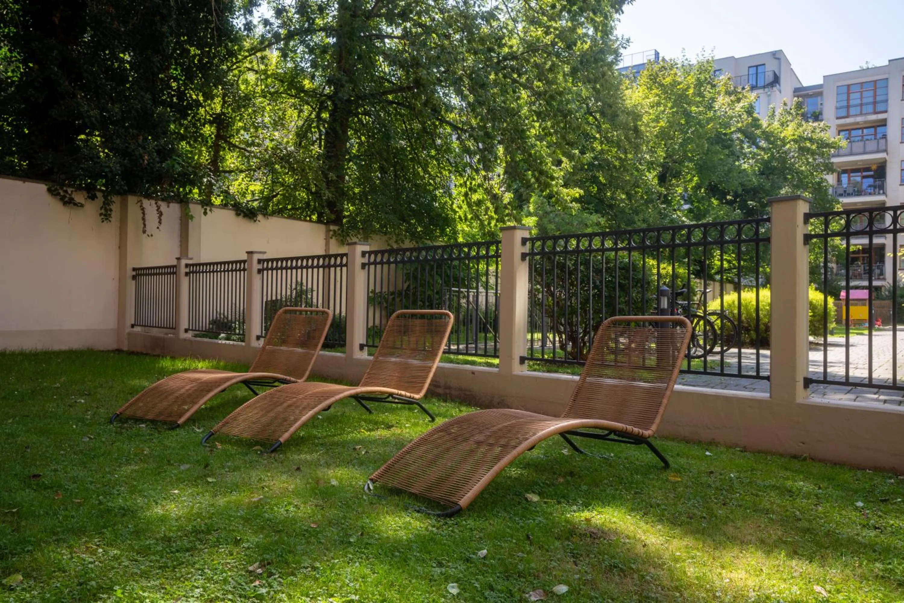 Garden view in Hotel 26