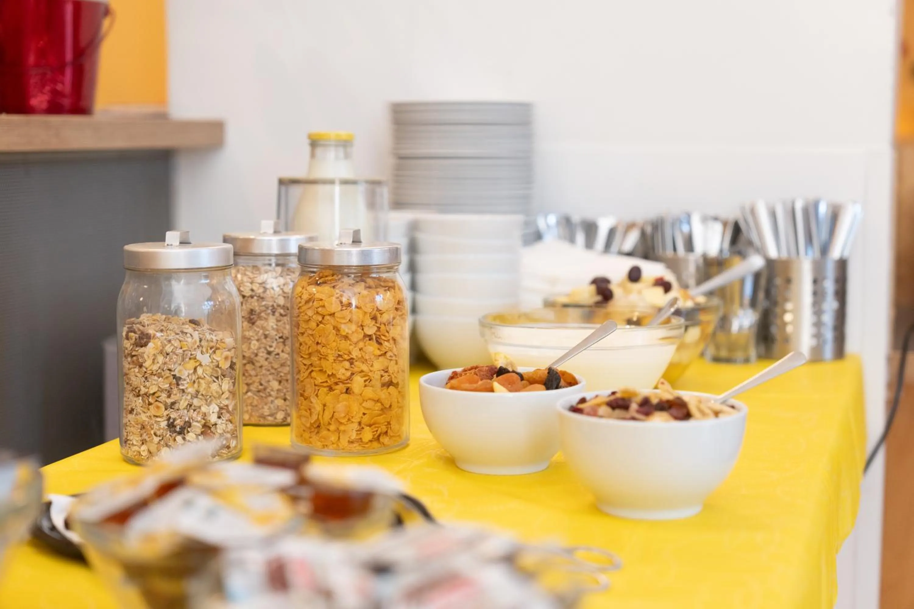 Buffet breakfast in Hotel 26