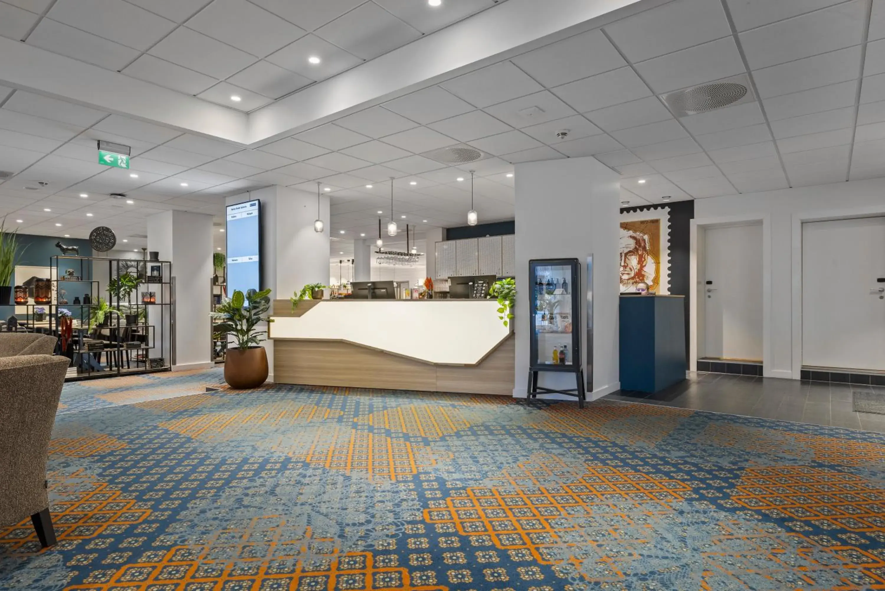 Lobby or reception in Home Hotel Astoria Lobby or reception in Home Hotel Astoria