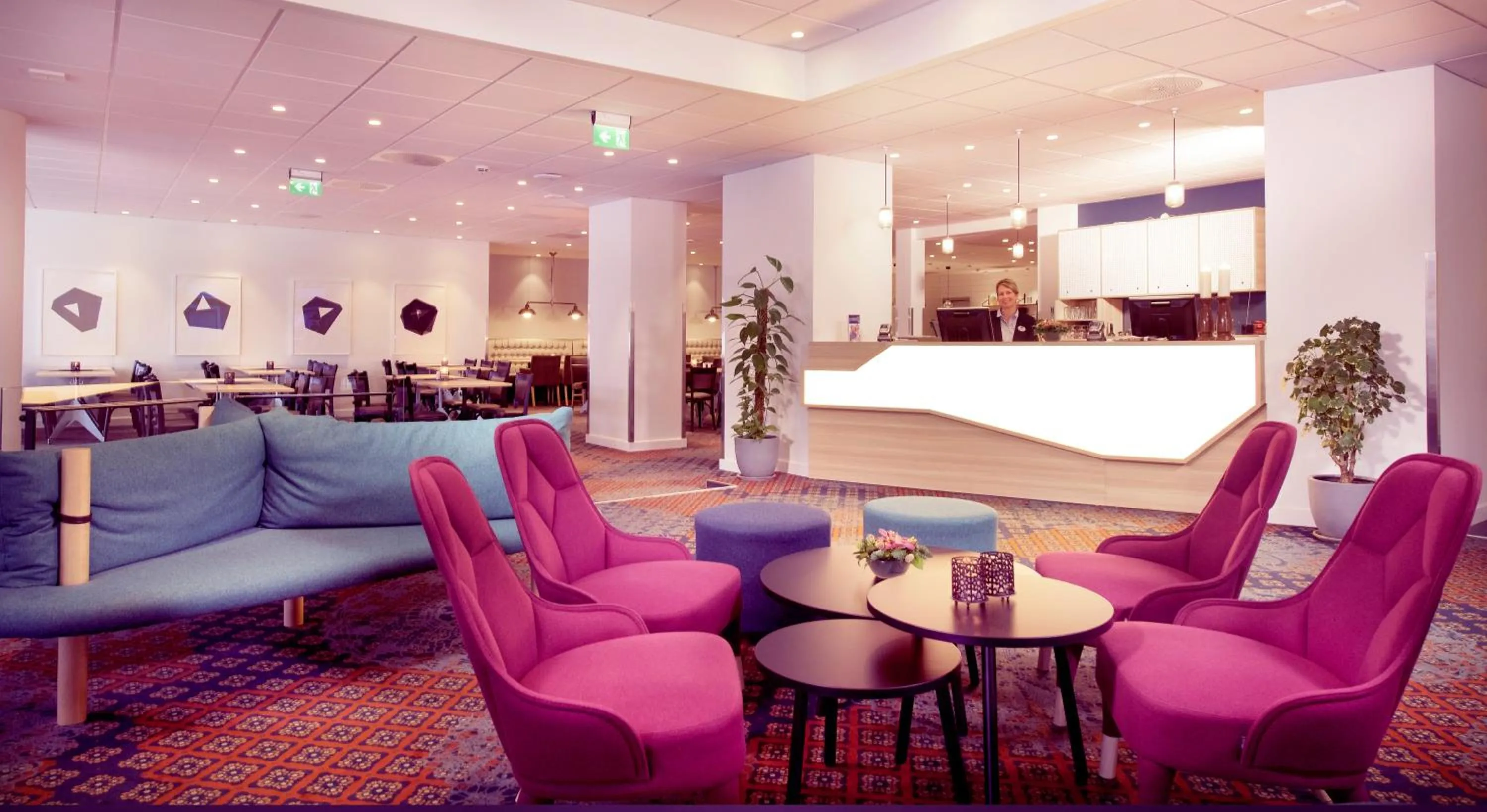 Lobby or reception in Home Hotel Astoria