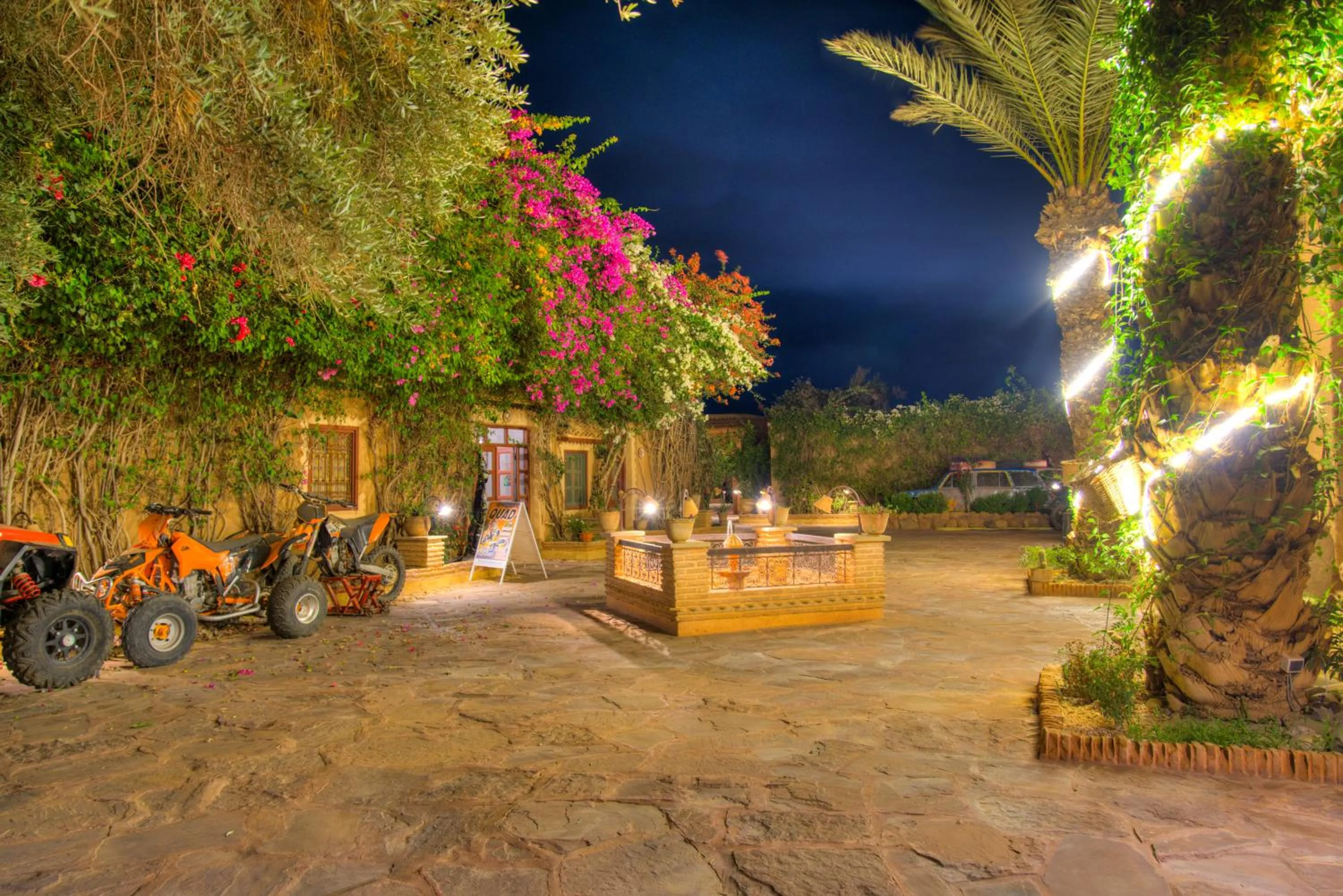 Night in Riad Jnane Ines