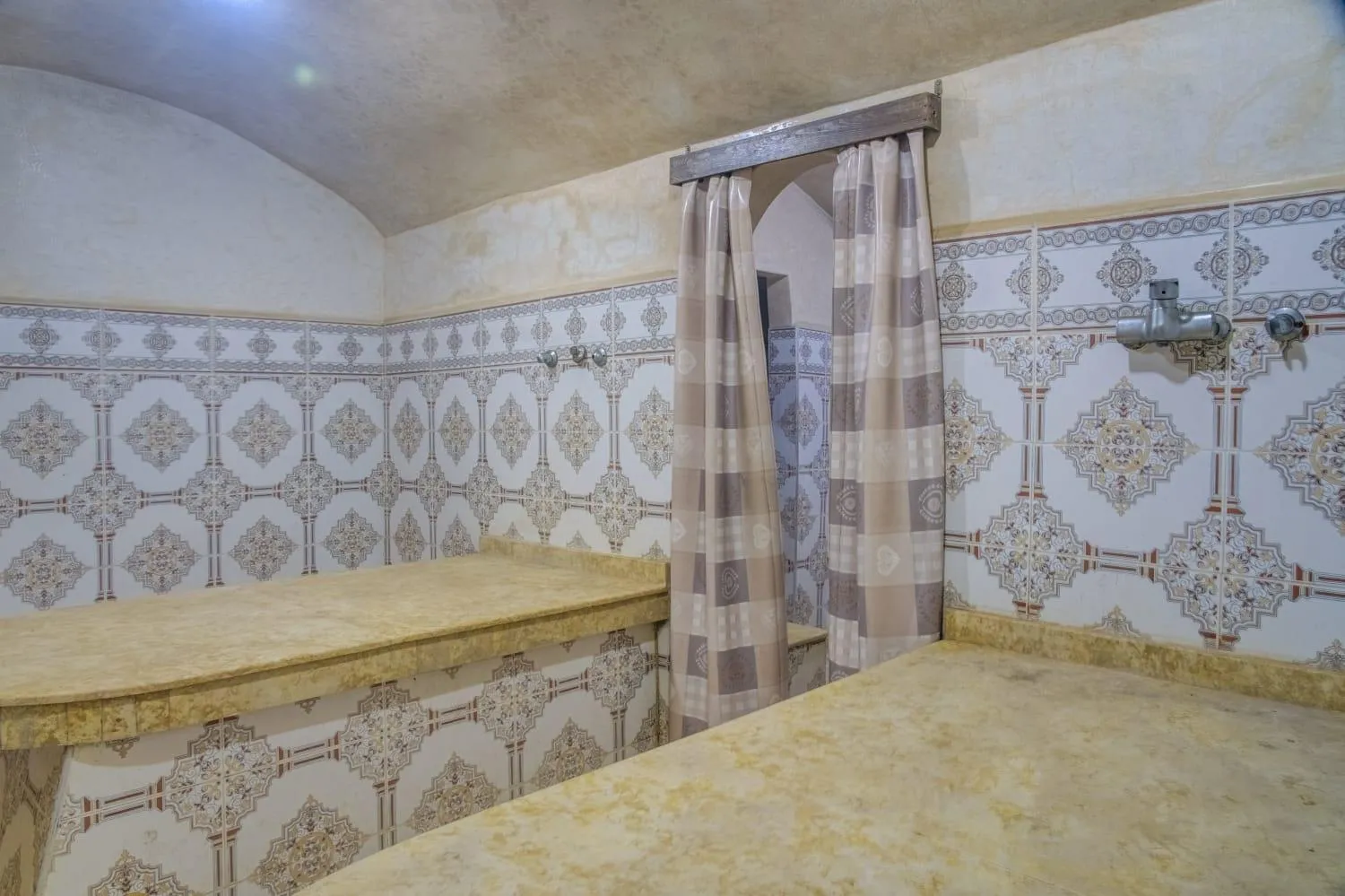 Bed in Riad Jnane Ines