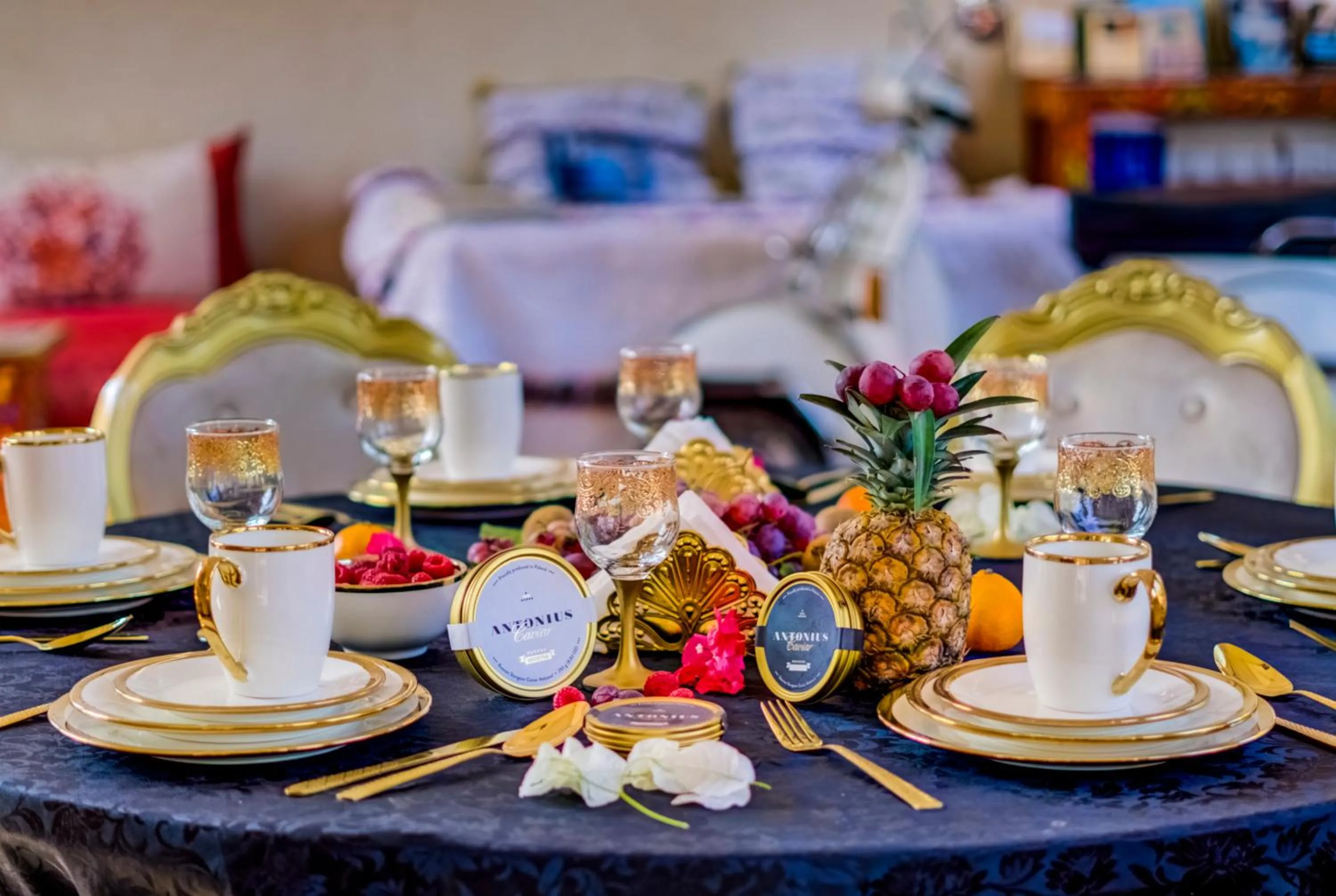 Restaurant/places to eat in Riad Jnane Ines