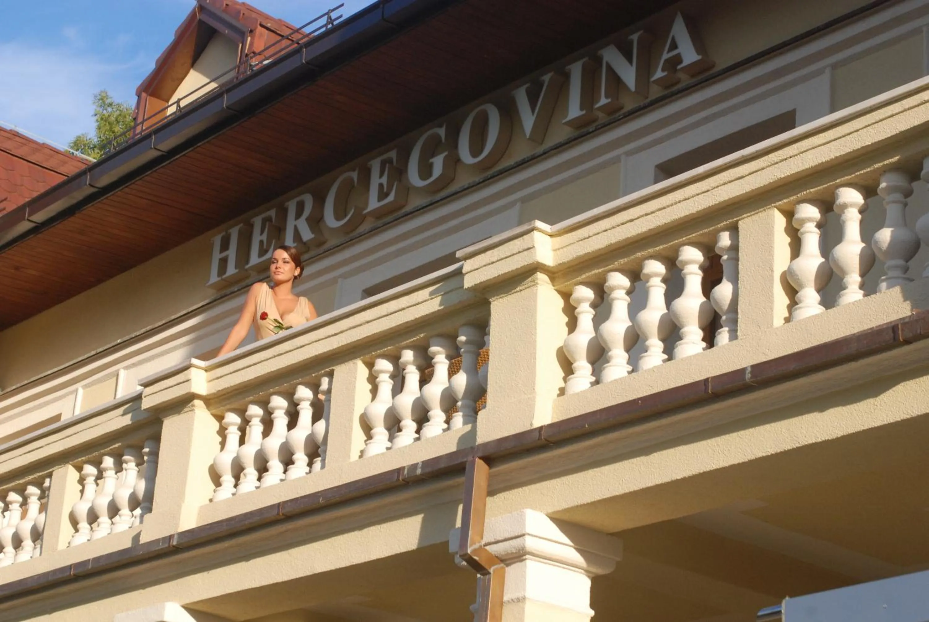 Facade/entrance in Hotel Hercegovina