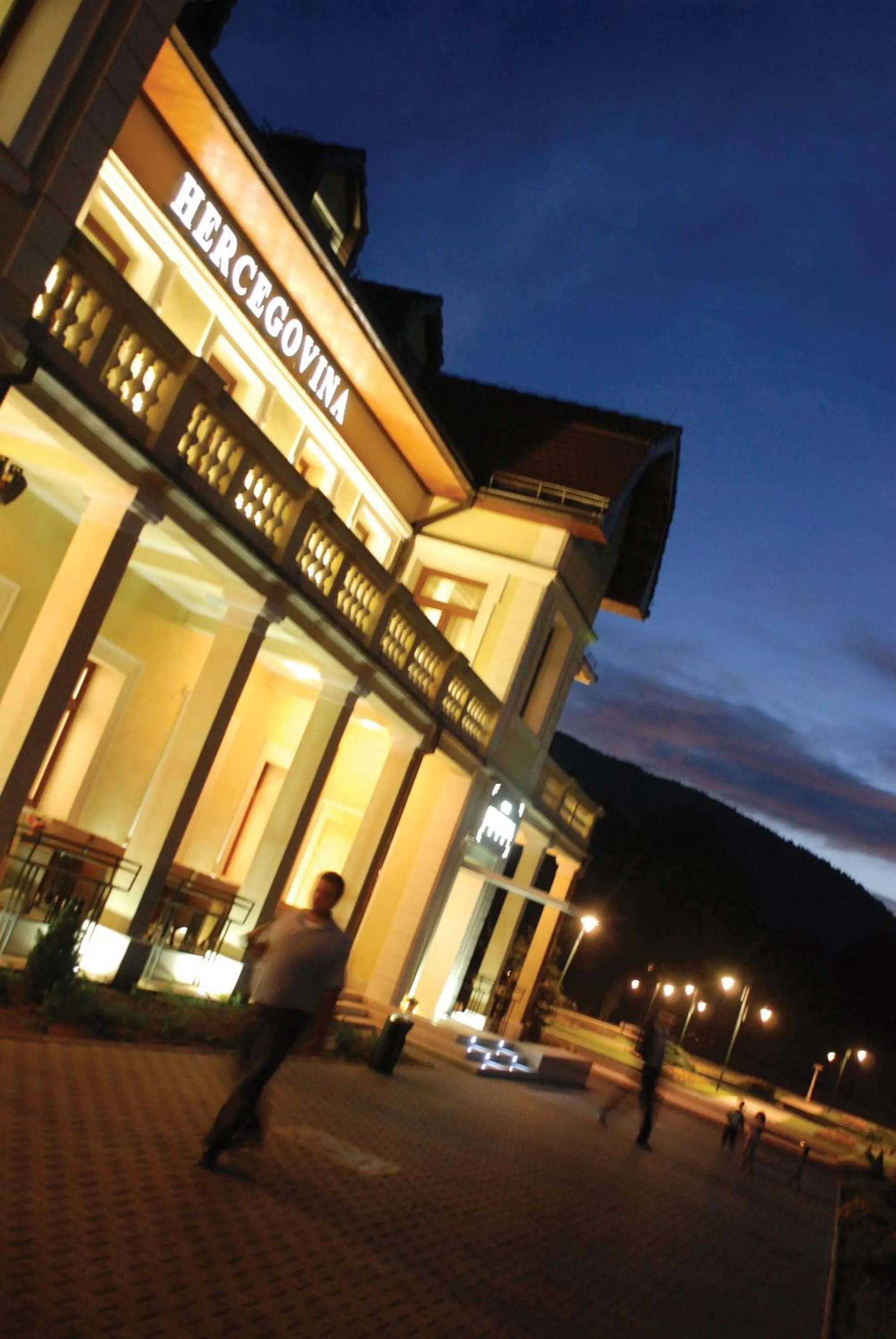 Facade/entrance in Hotel Hercegovina