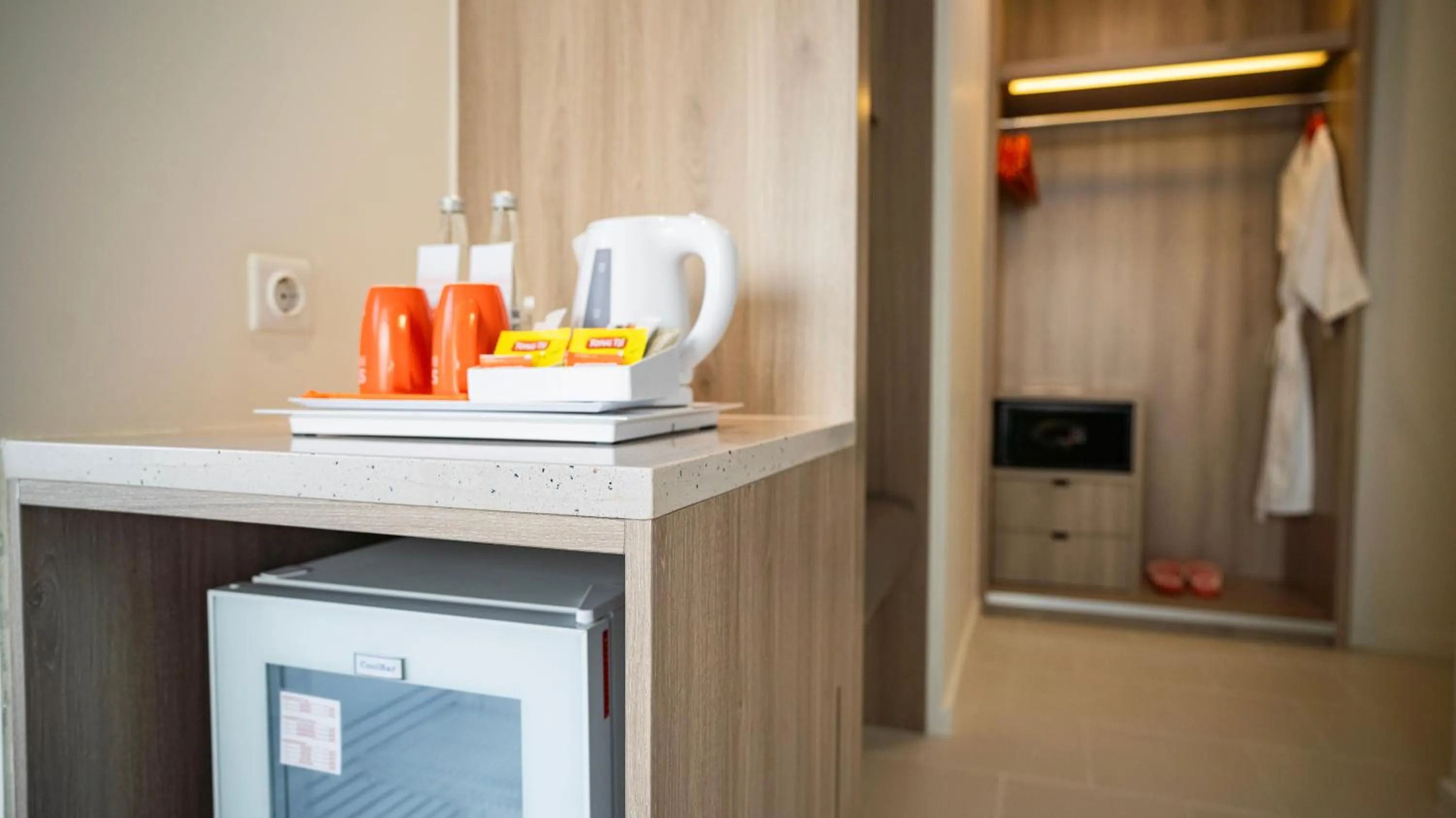 Coffee/tea facilities in HARRIS Suites fx Sudirman