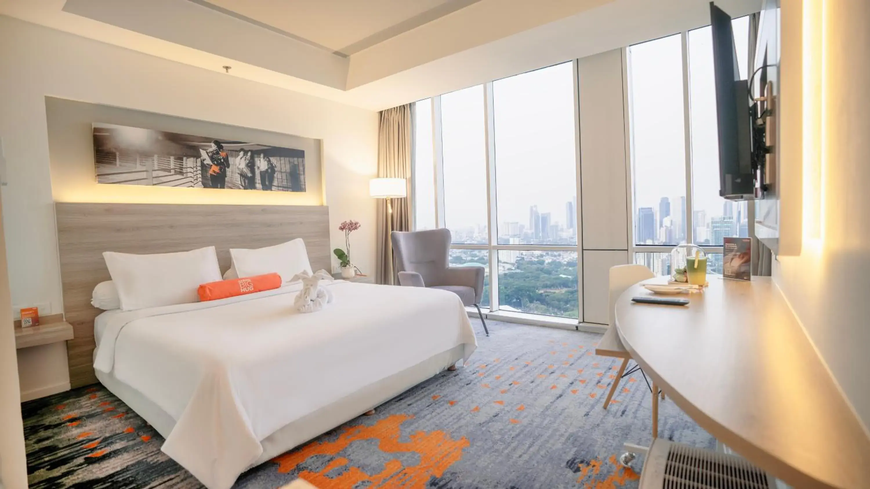 Bedroom, Bed in HARRIS Suites fx Sudirman Bedroom, Bed in HARRIS Suites fx Sudirman
