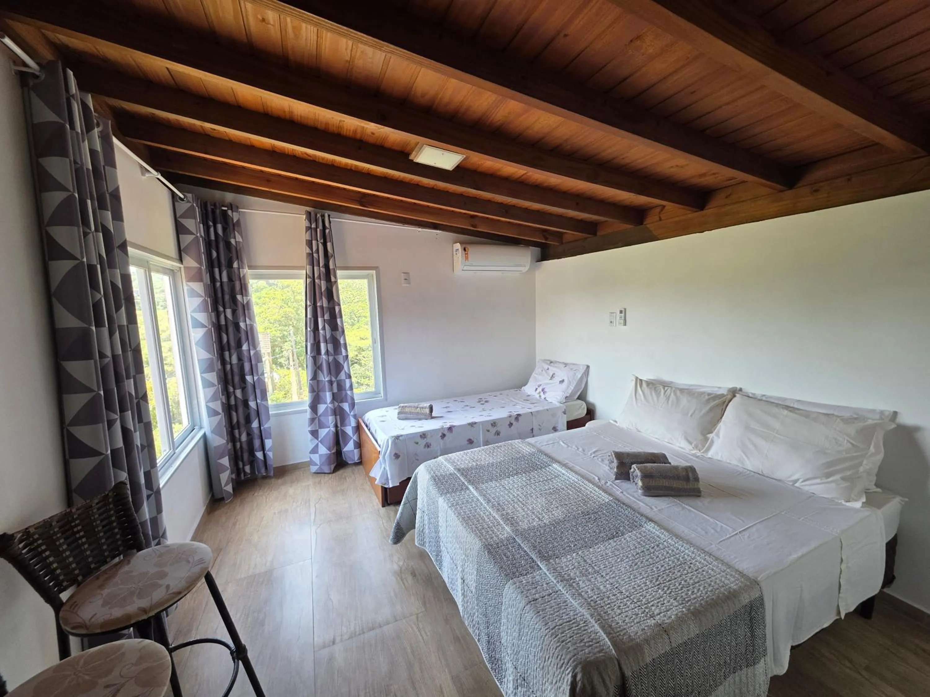 Bedroom in Pousada Rosa Negra