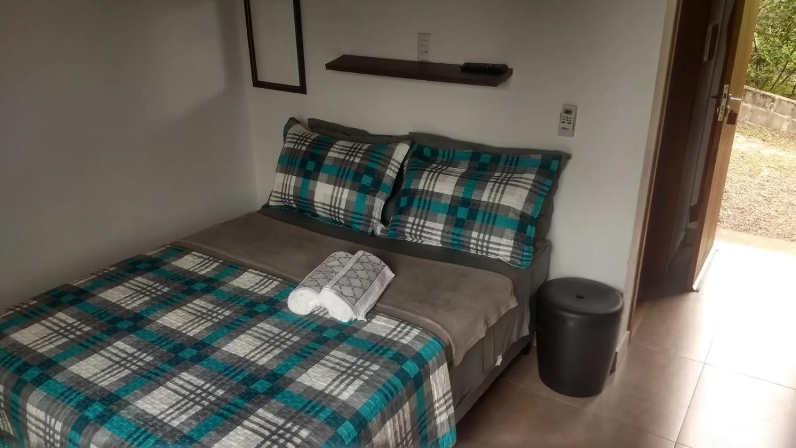 Bed in Pousada Rosa Negra