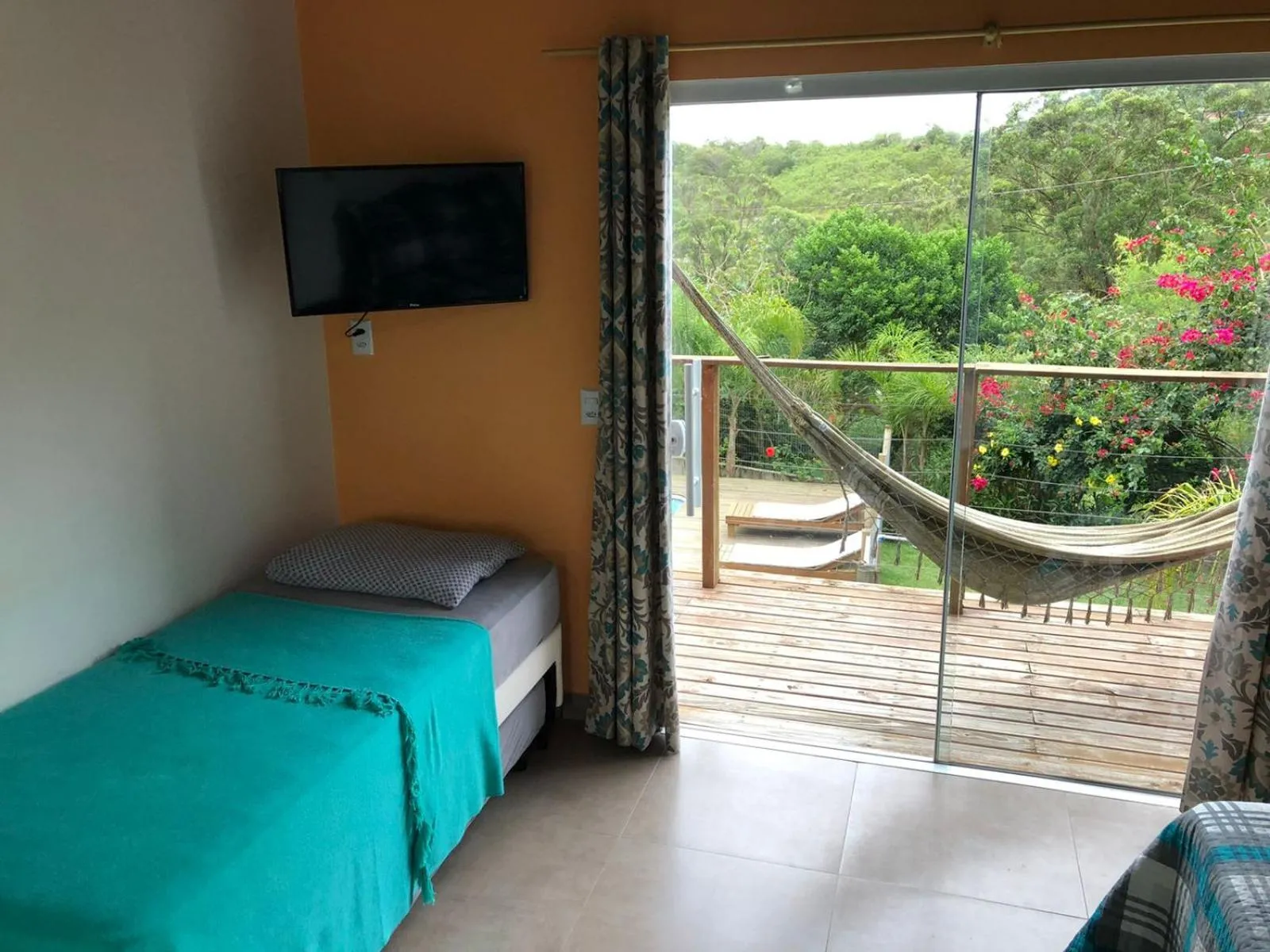 Balcony/Terrace in Pousada Rosa Negra