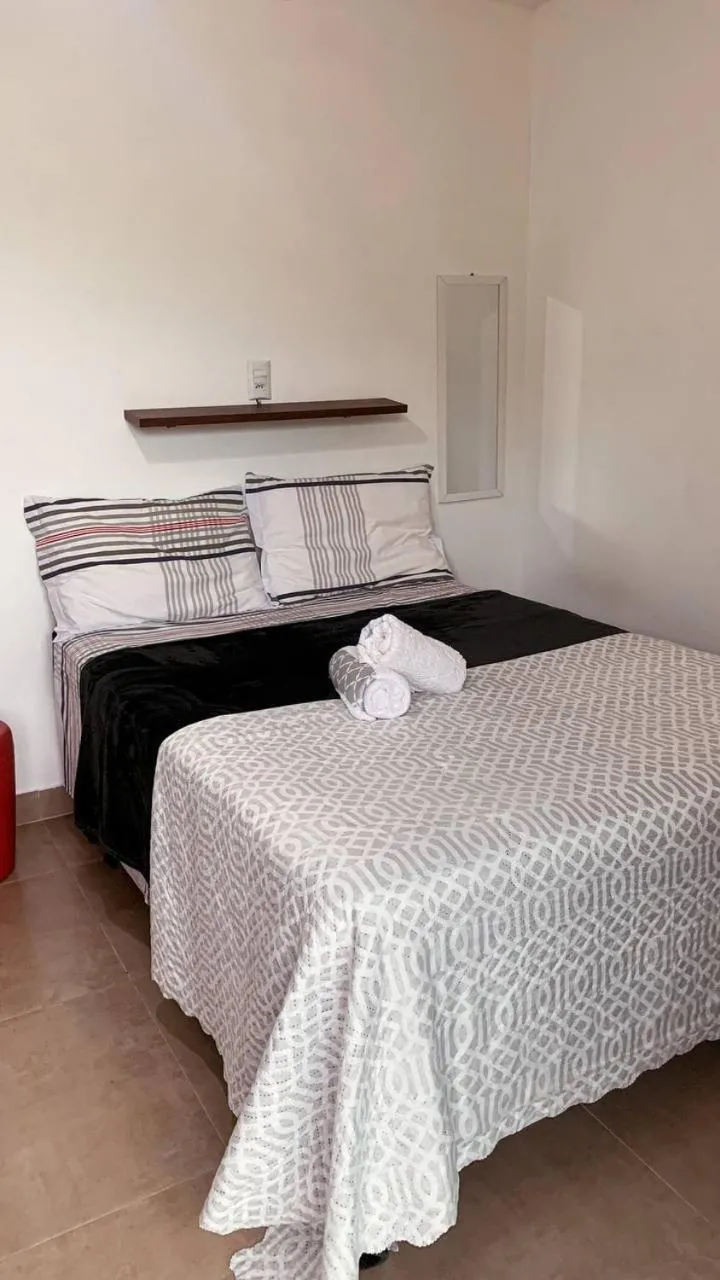 Bed in Pousada Rosa Negra