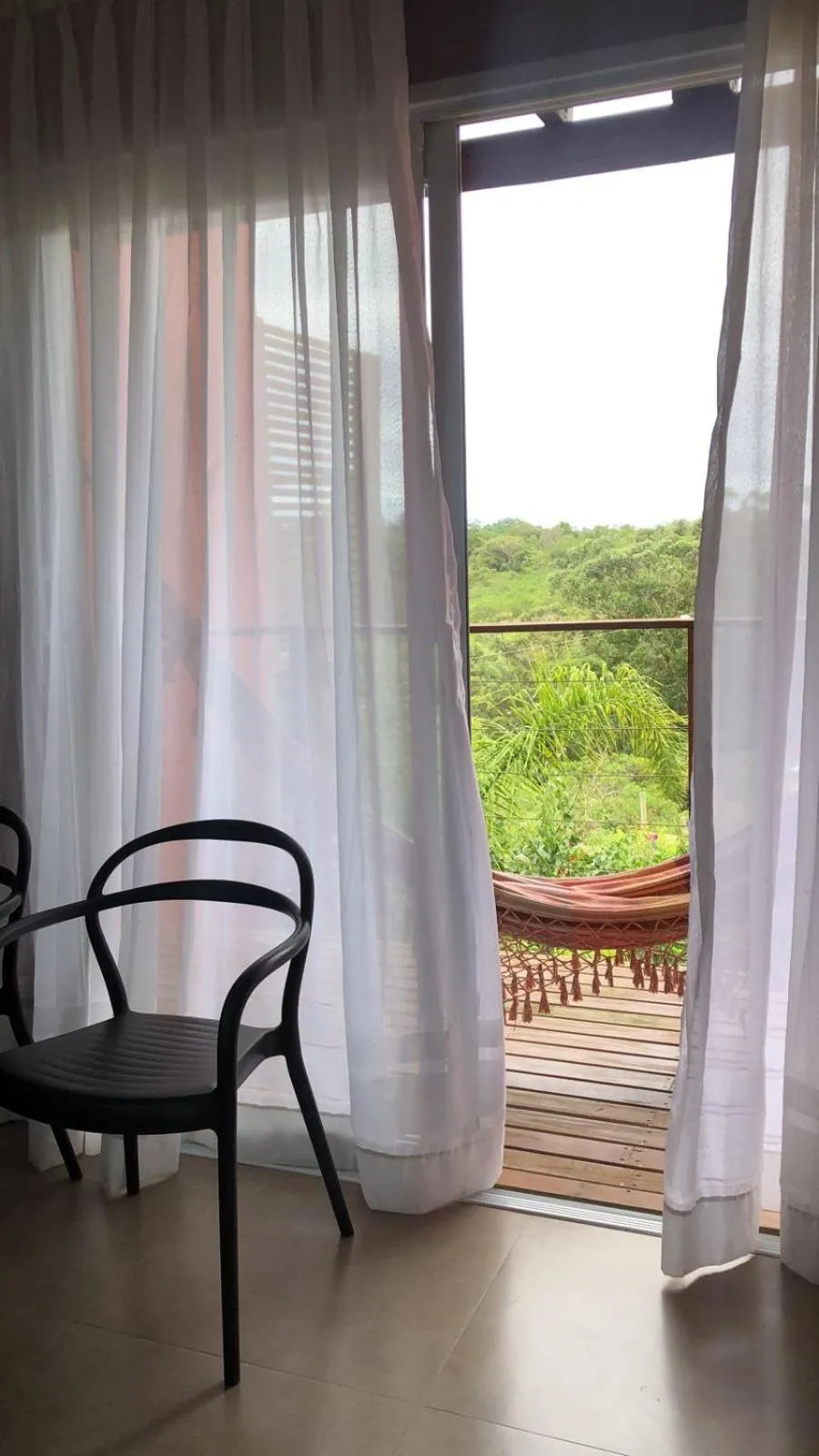 Balcony/Terrace in Pousada Rosa Negra