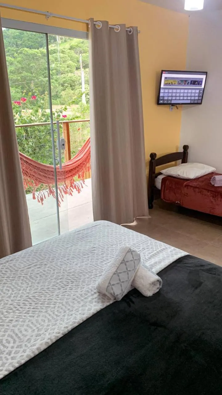 Bed in Pousada Rosa Negra