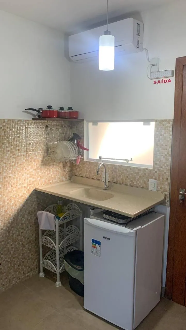 kitchen in Pousada Rosa Negra