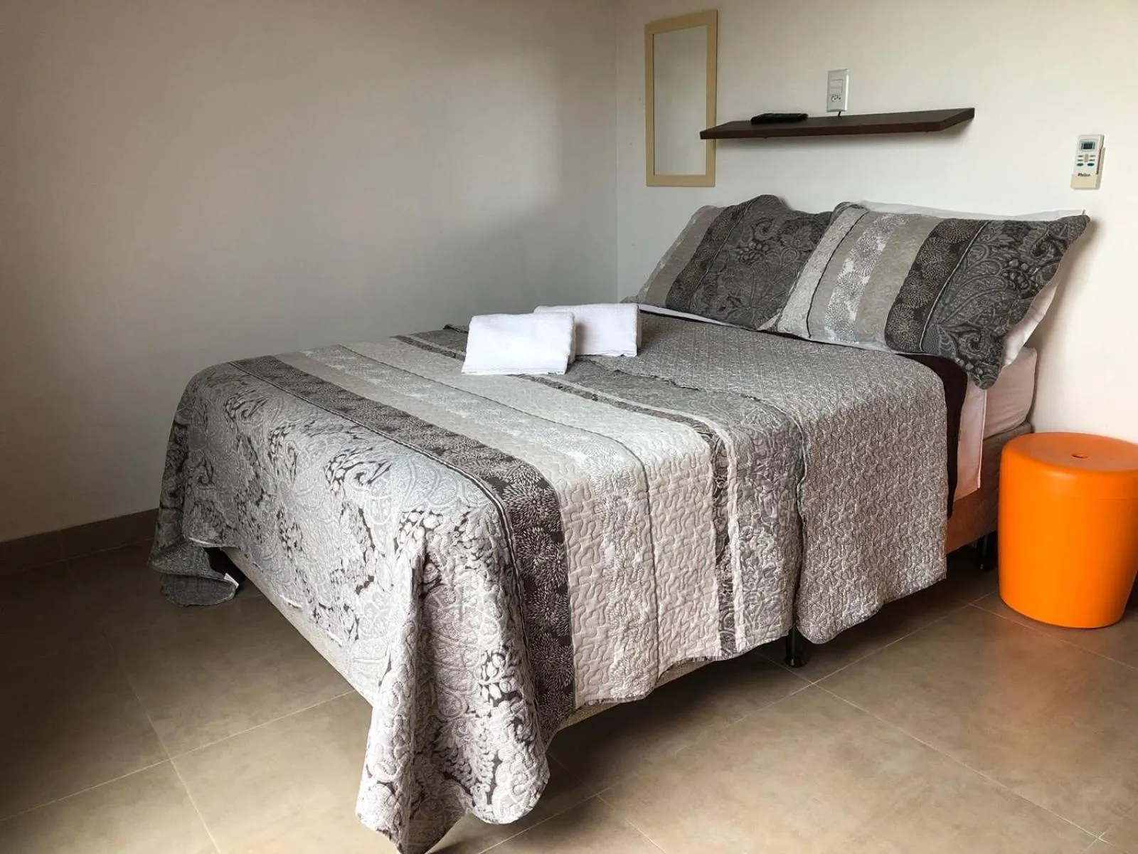 Bed in Pousada Rosa Negra