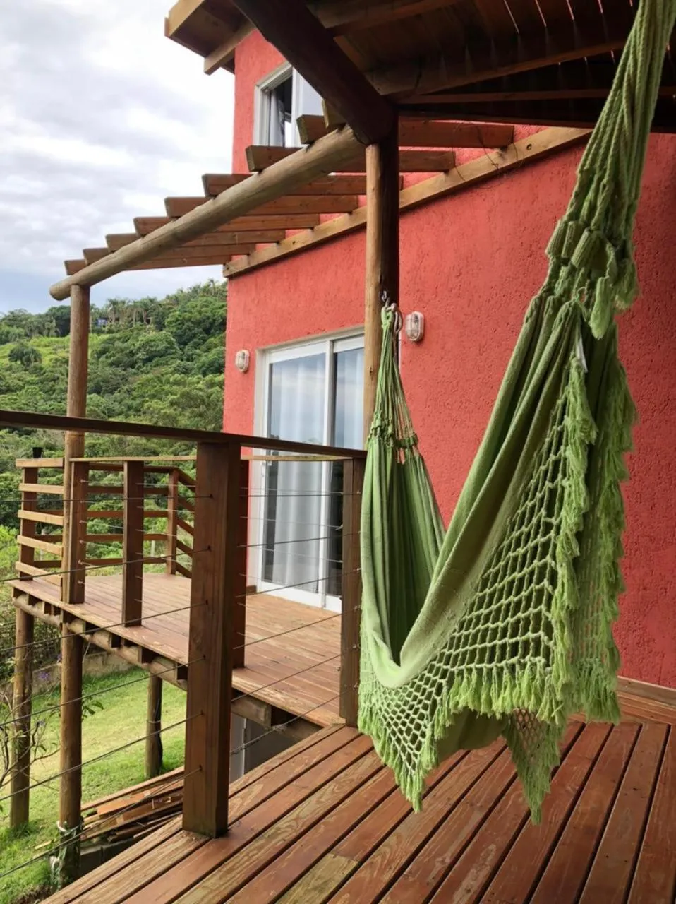 Patio in Pousada Rosa Negra