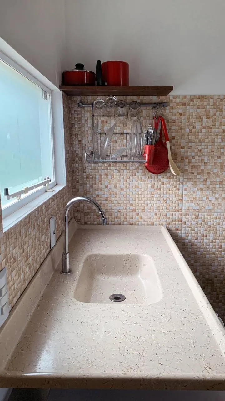 kitchen in Pousada Rosa Negra