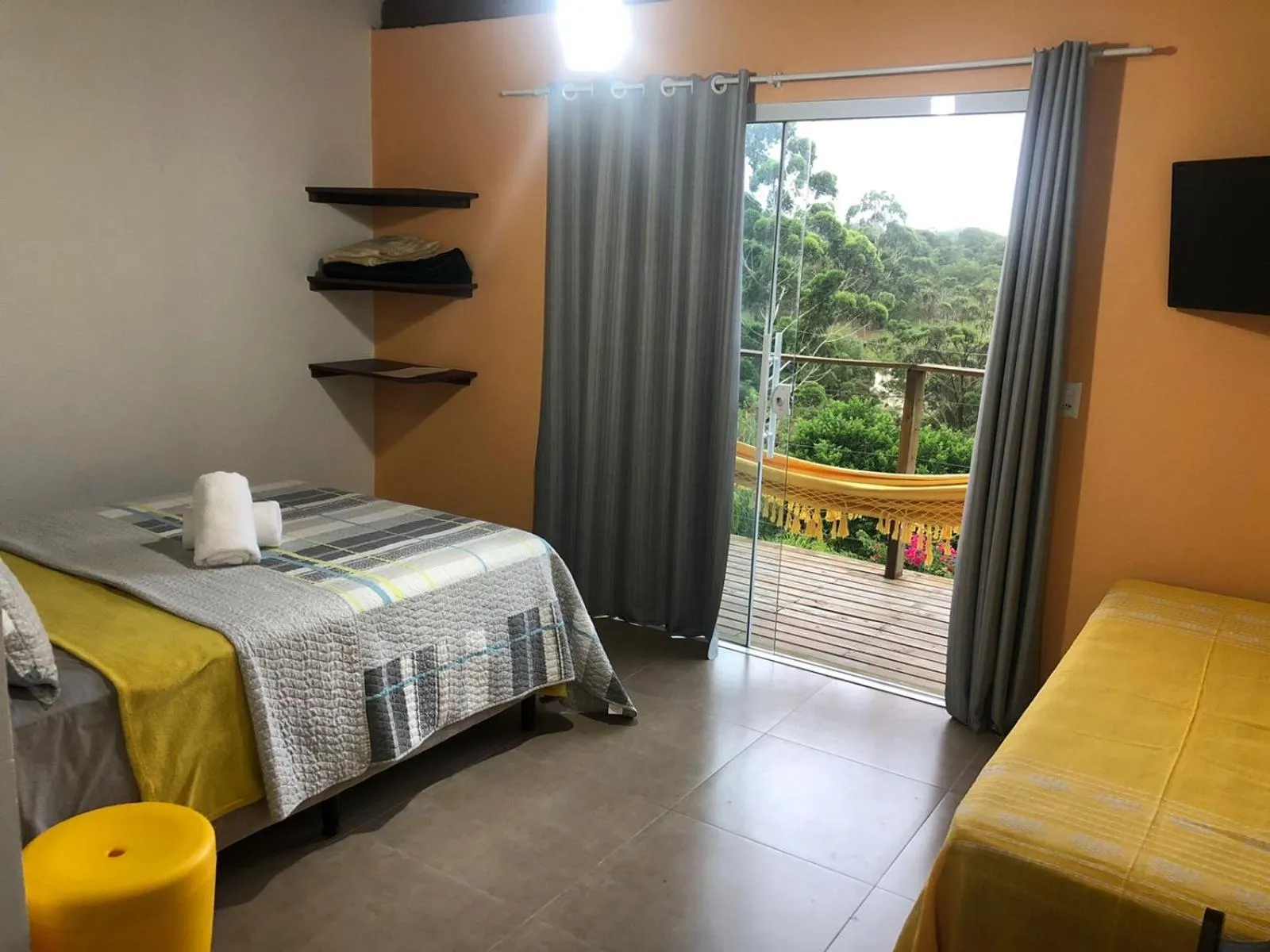 Photo of the whole room in Pousada Rosa Negra