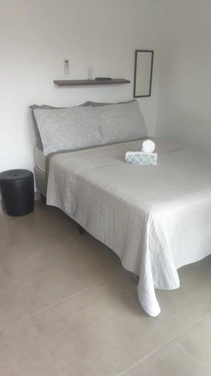 Bed in Pousada Rosa Negra