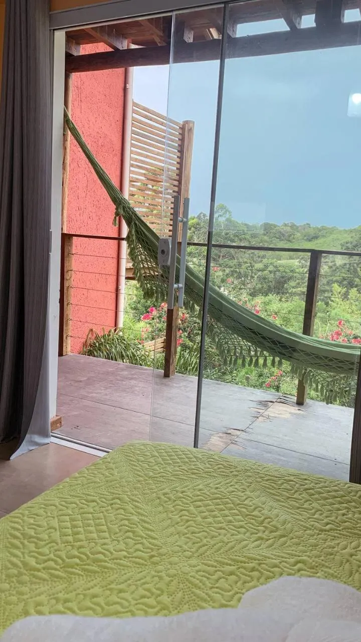 Garden view in Pousada Rosa Negra