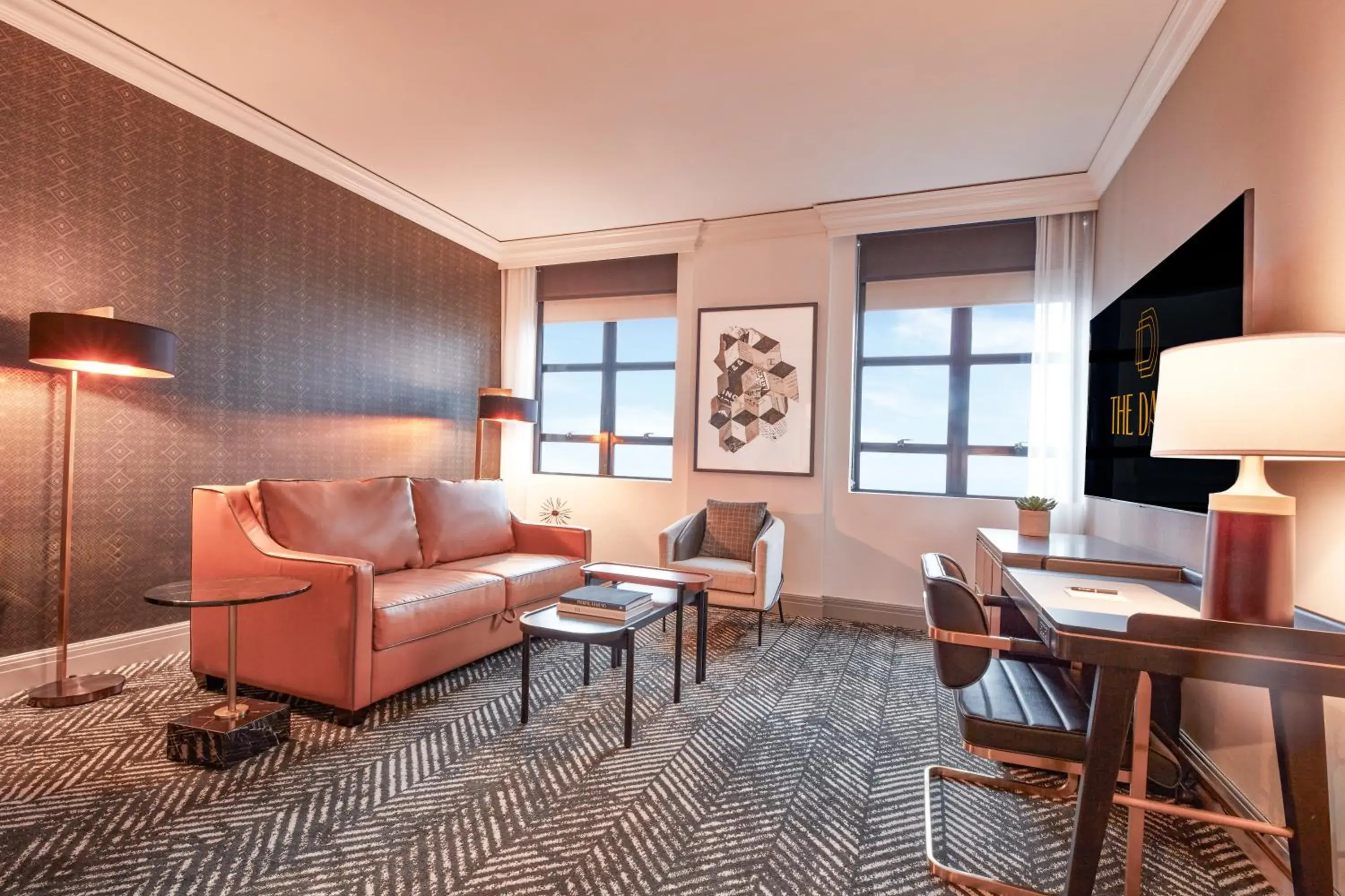 Living room in The Dagny Boston Living room in The Dagny Boston