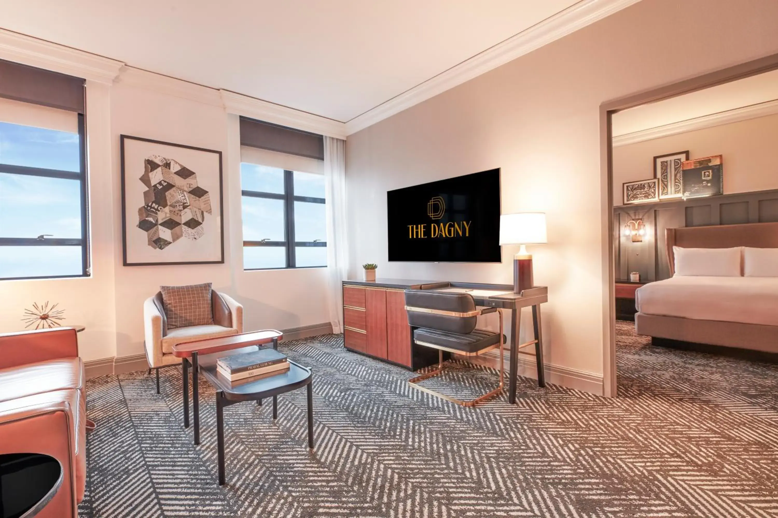 Double Queen Suite in The Dagny Boston Double Queen Suite in The Dagny Boston