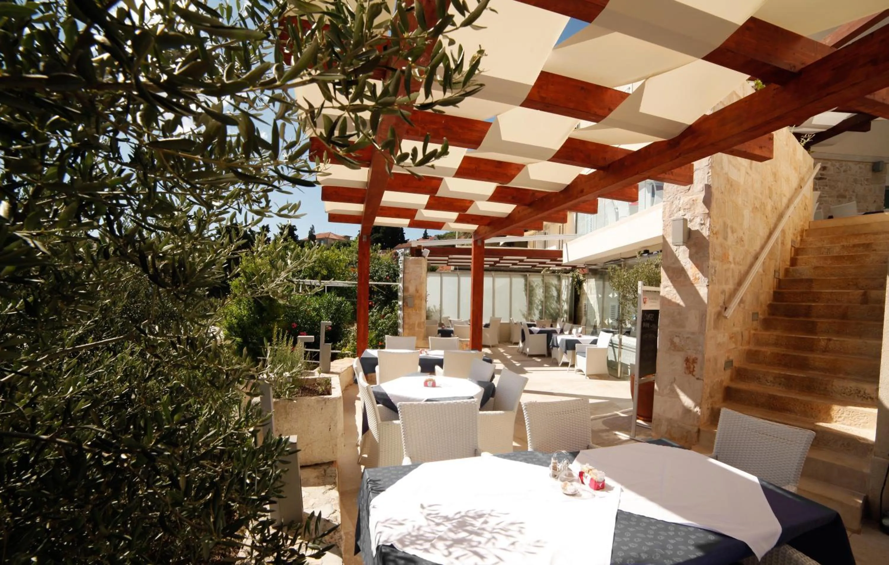 Seating area in Hotel Korsal