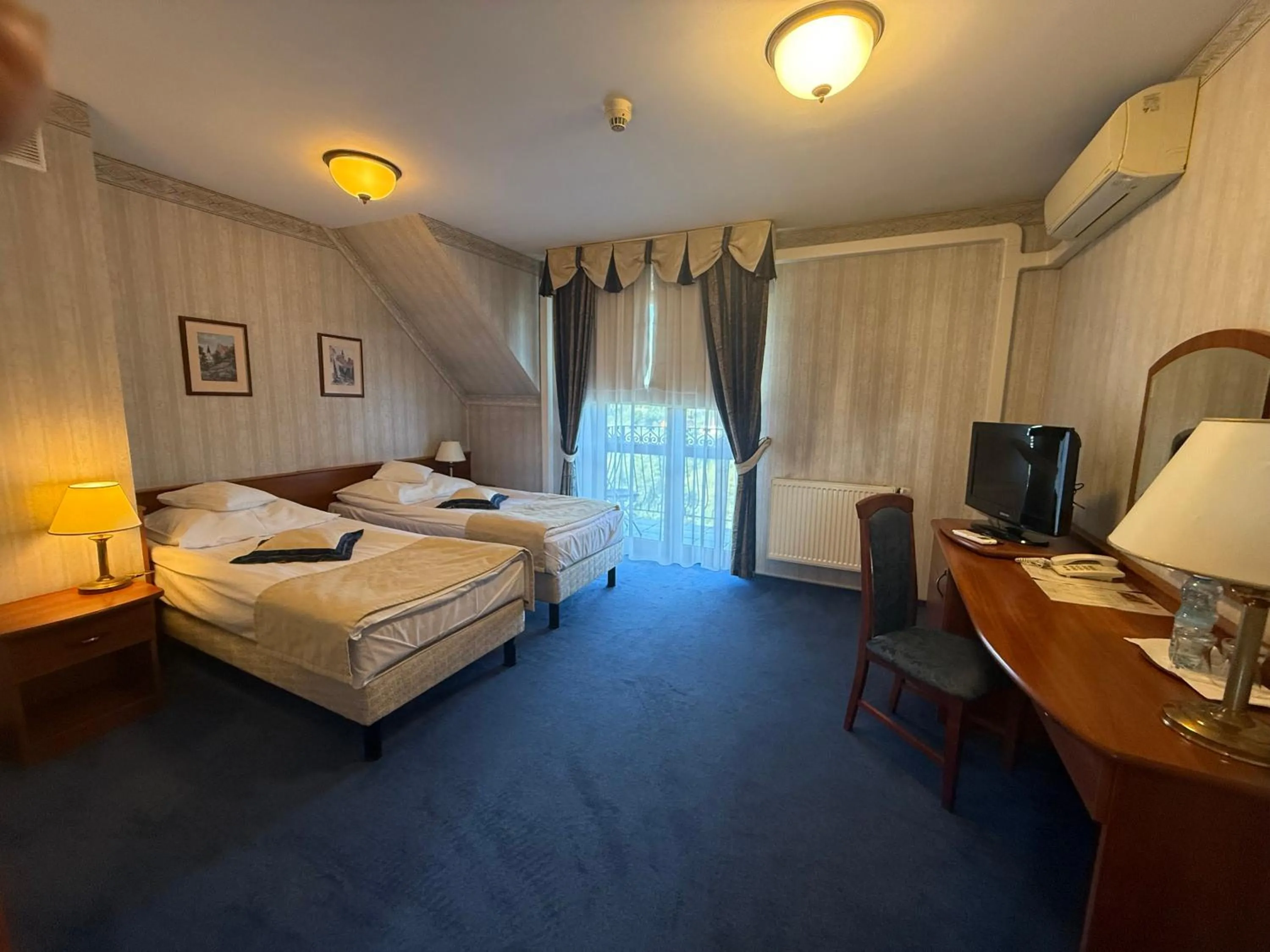 Bed in Hotel Basztowy