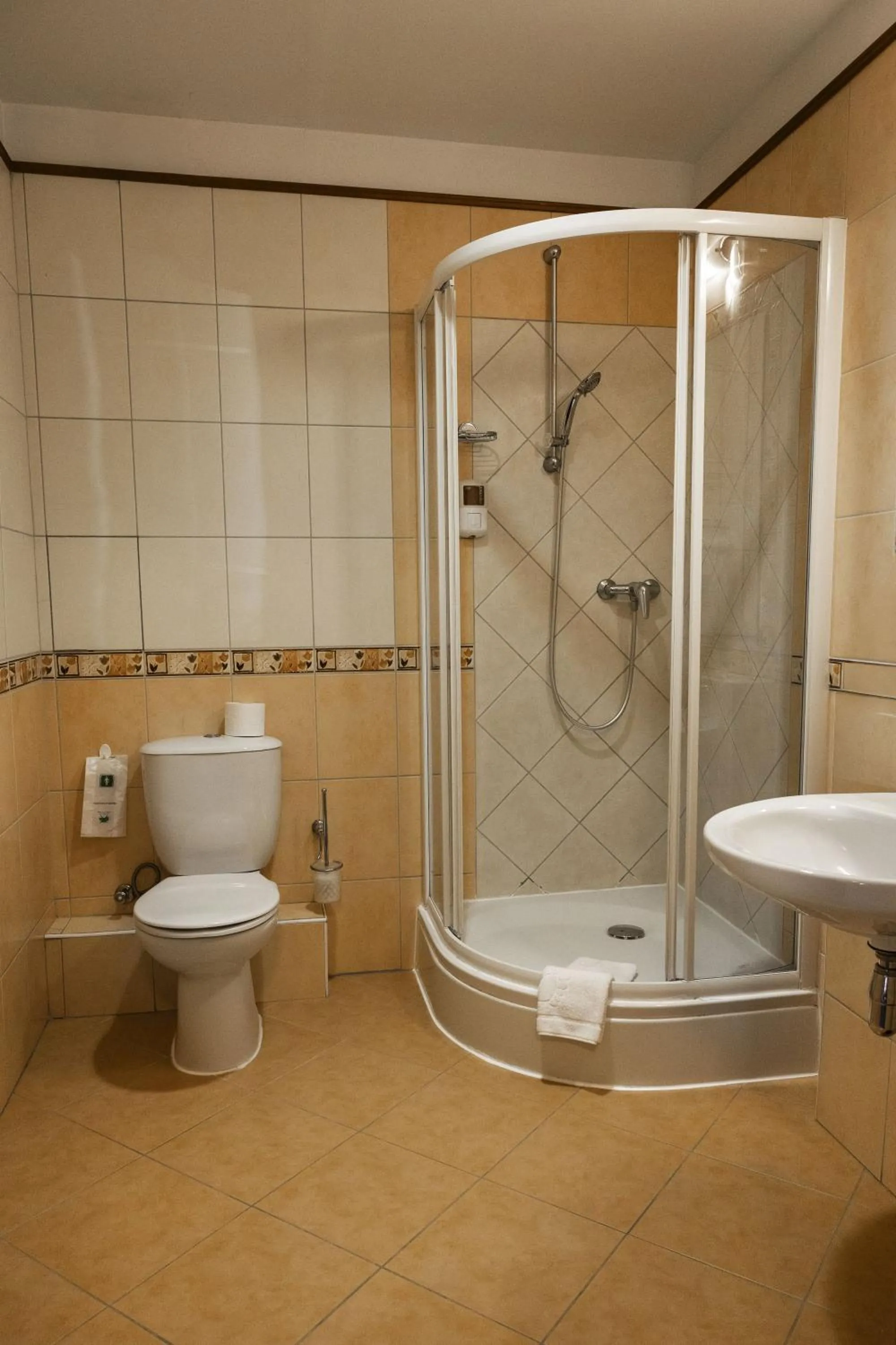Bathroom in Hotel Basztowy