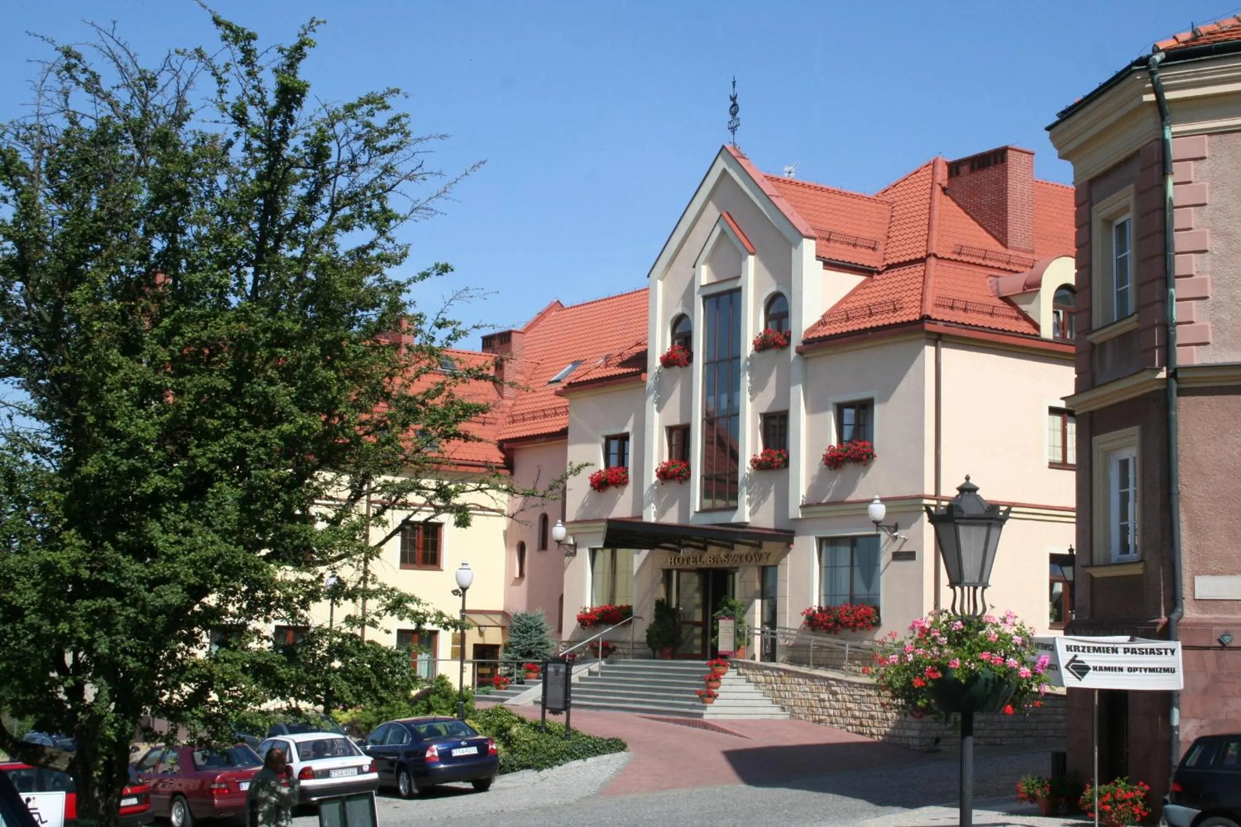 Facade/entrance in Hotel Basztowy