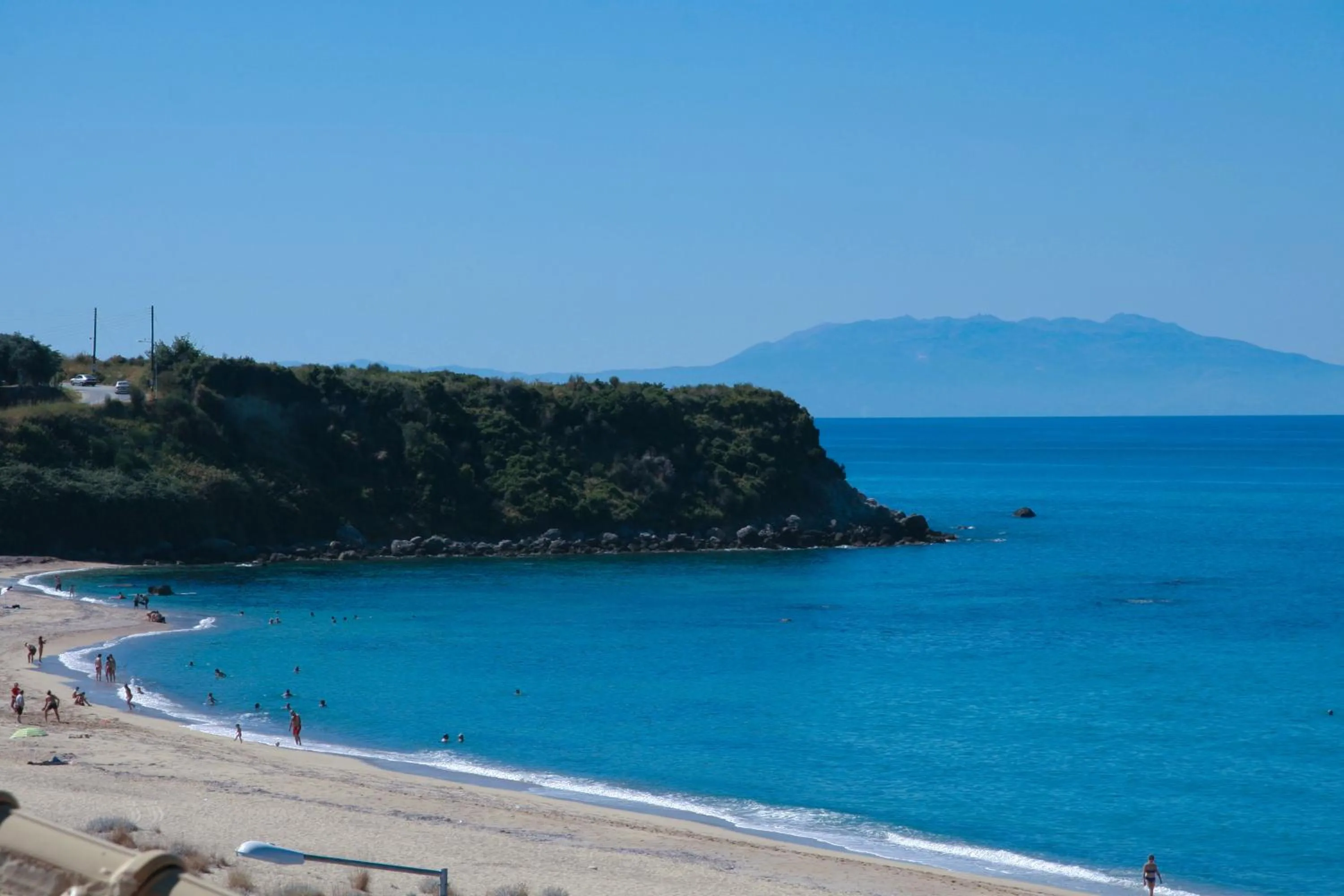 Bird's eye view in Hotel Loukas Vrachos
