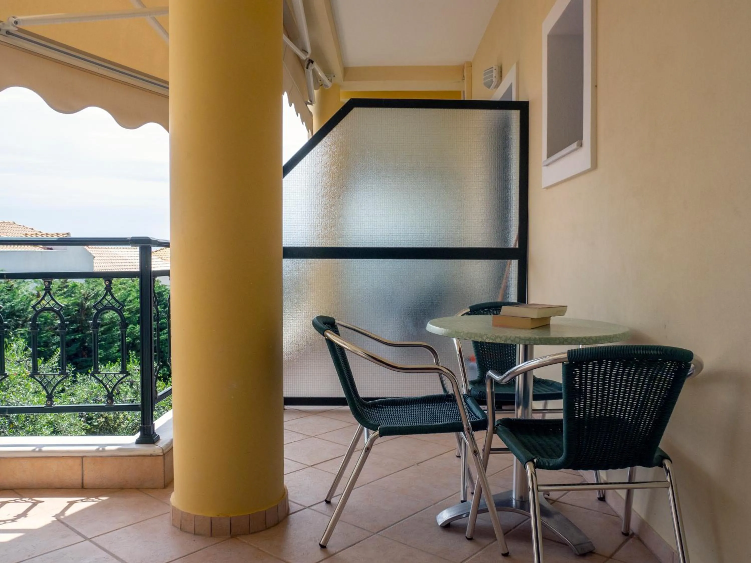 Balcony/Terrace in Hotel Loukas Vrachos