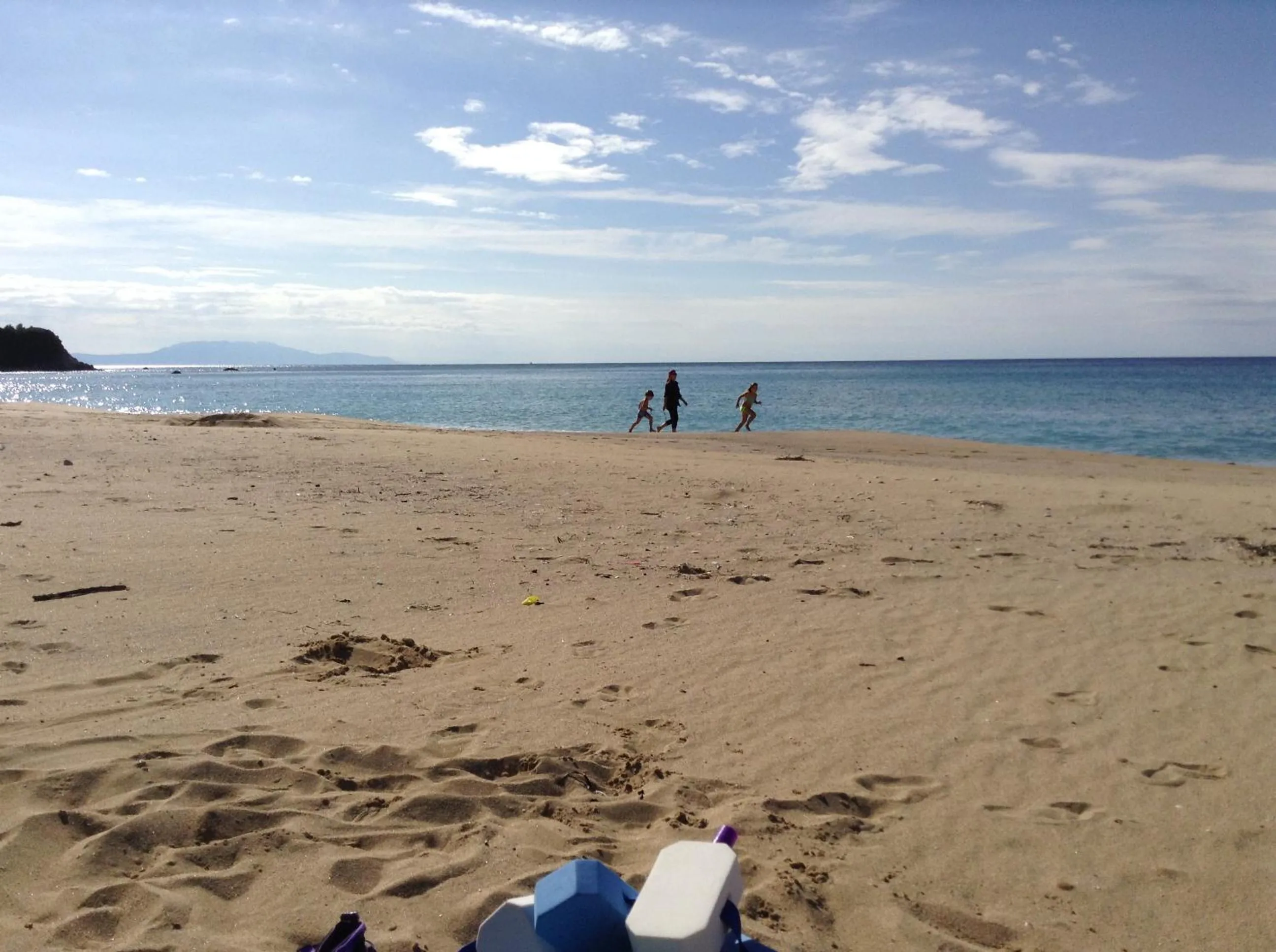 Beach in Hotel Loukas Vrachos