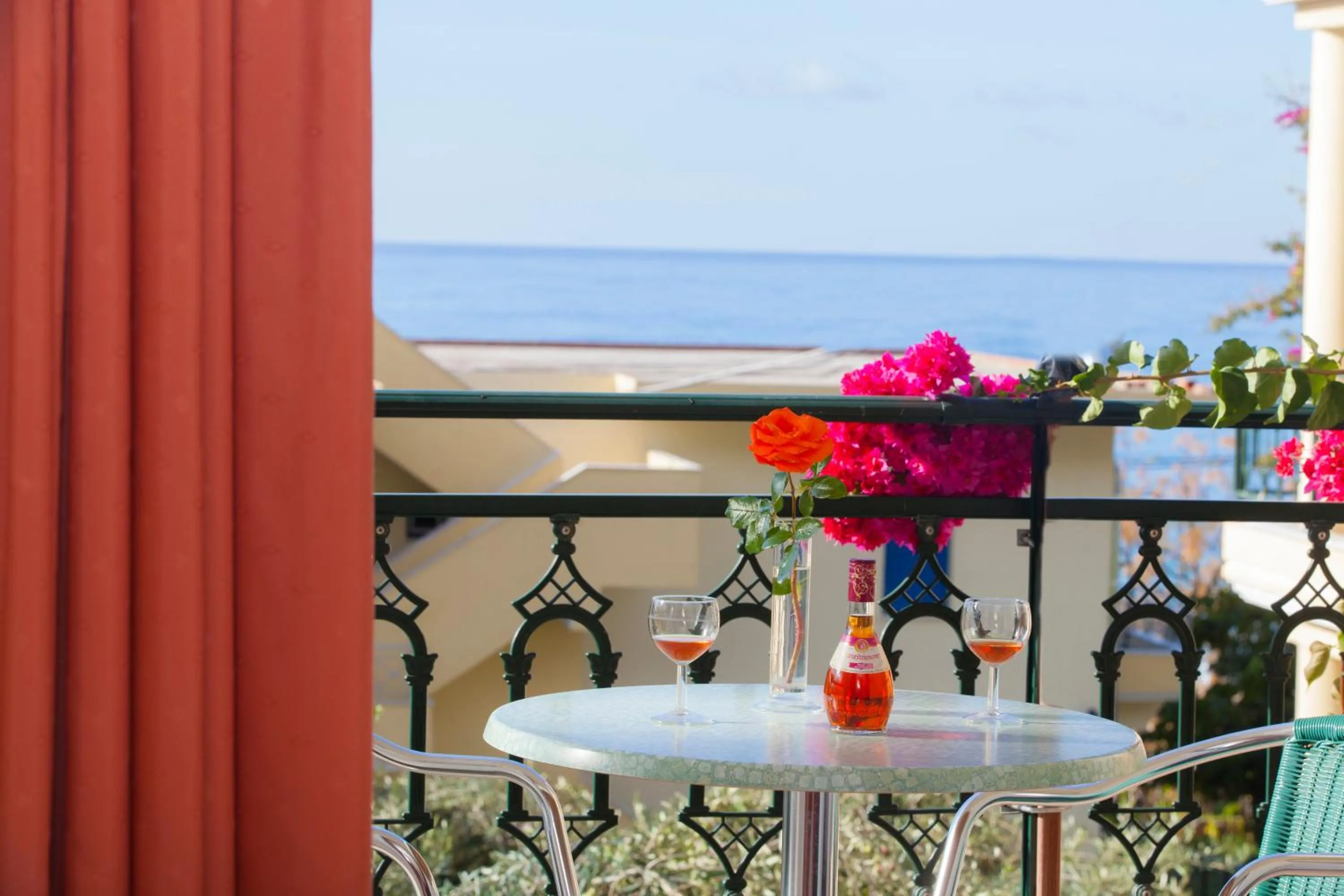 Sea view in Hotel Loukas Vrachos