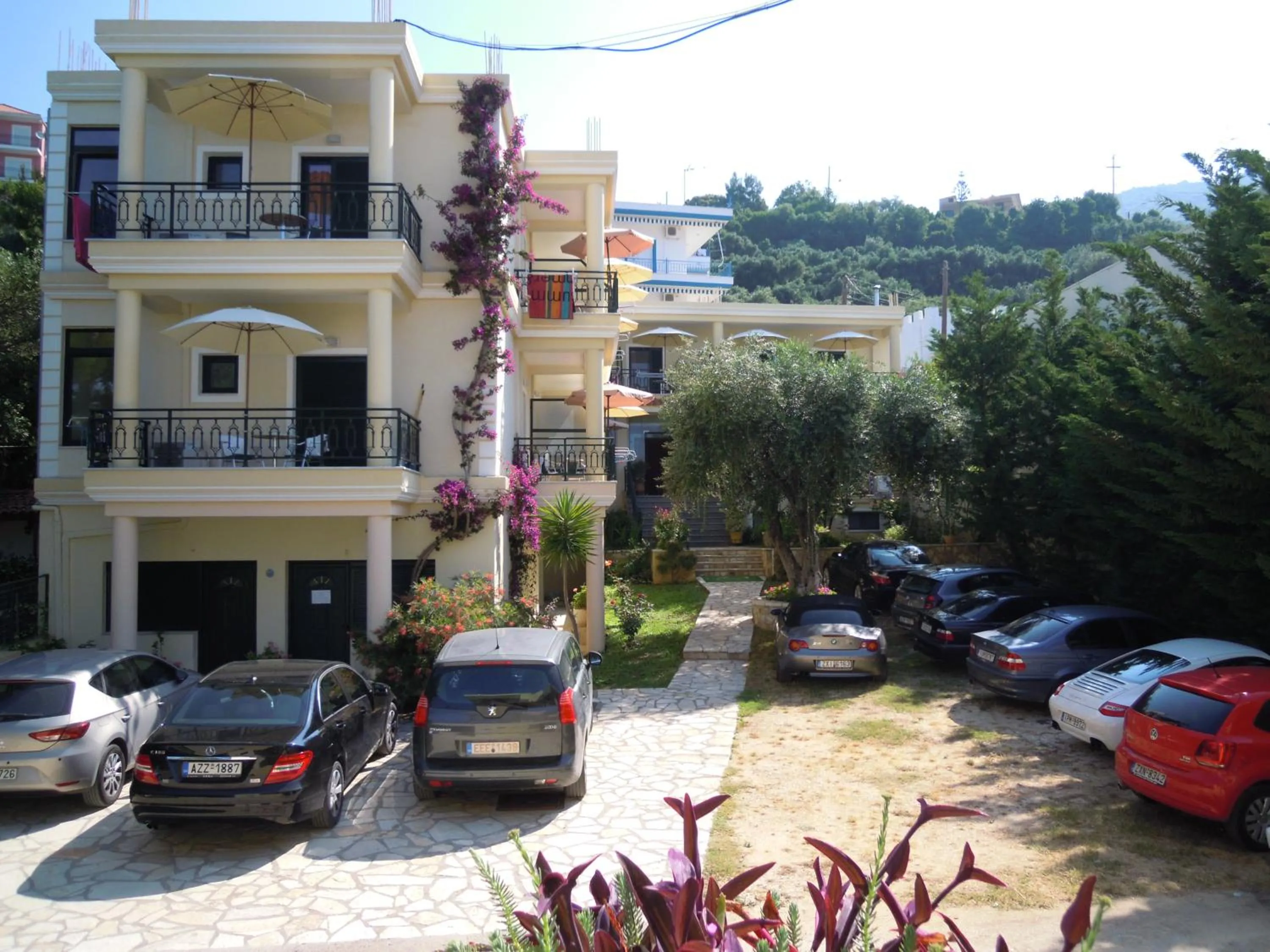 Property building in Hotel Loukas Vrachos