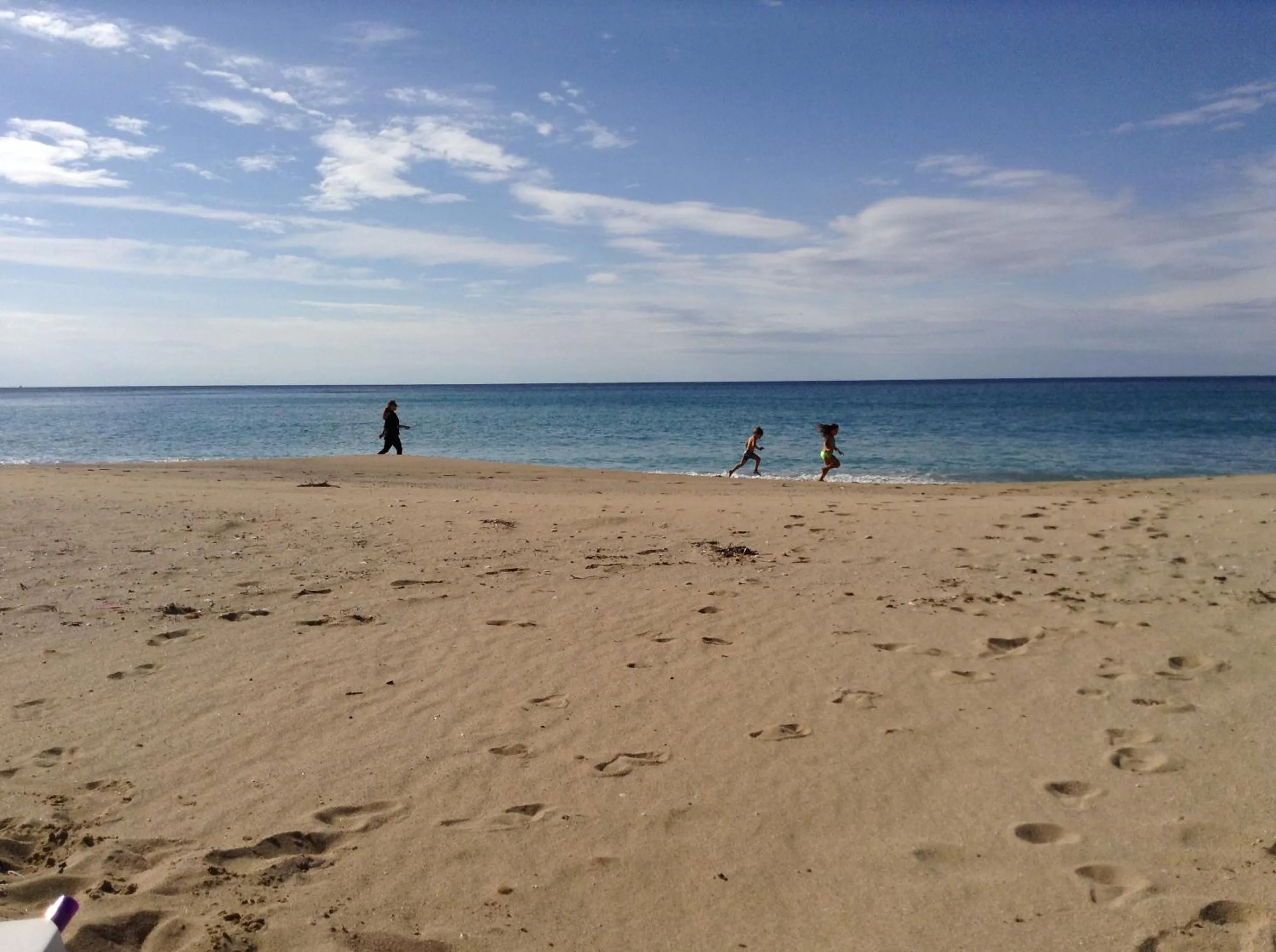 Beach in Hotel Loukas Vrachos