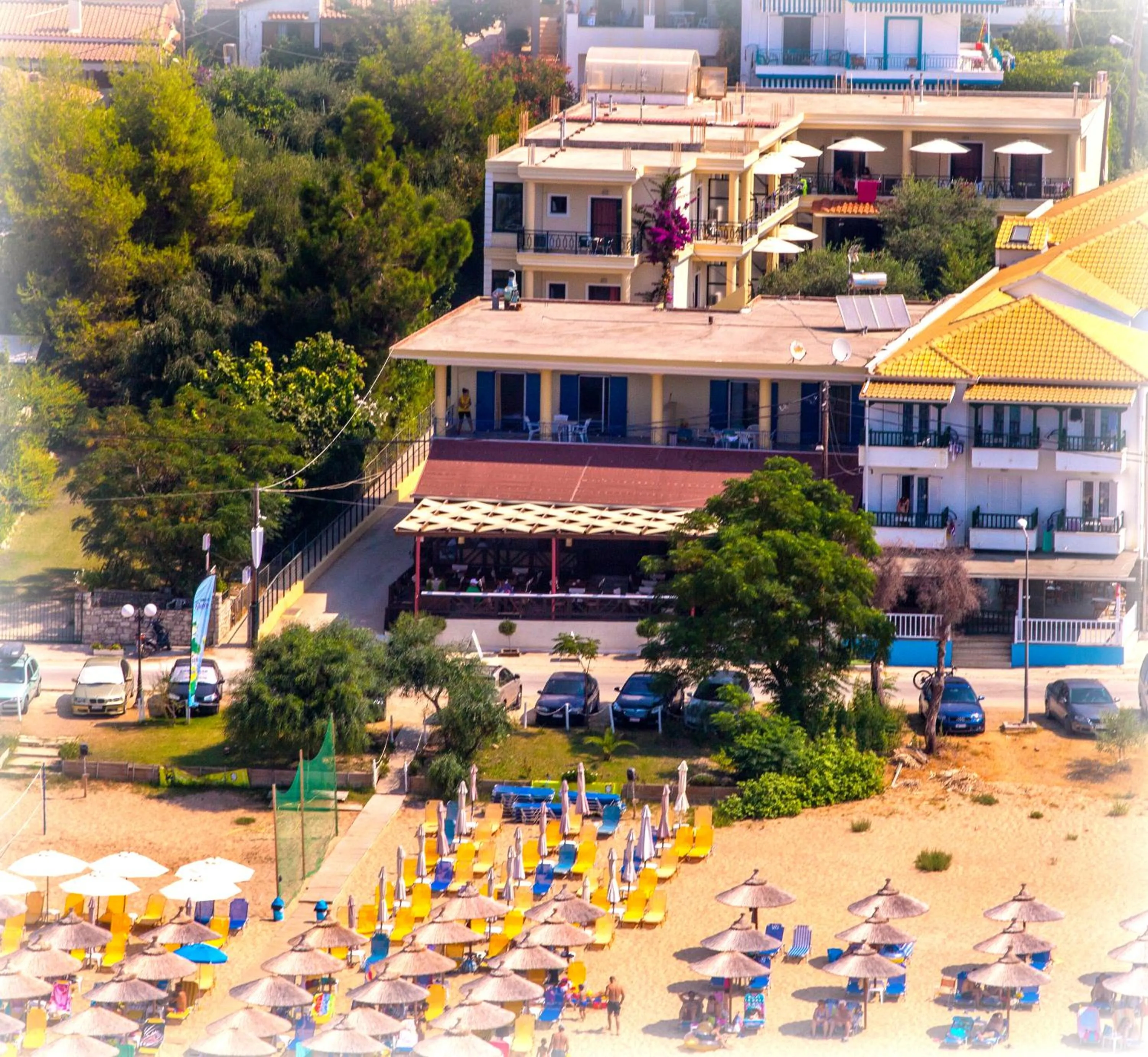 Facade/entrance in Hotel Loukas Vrachos
