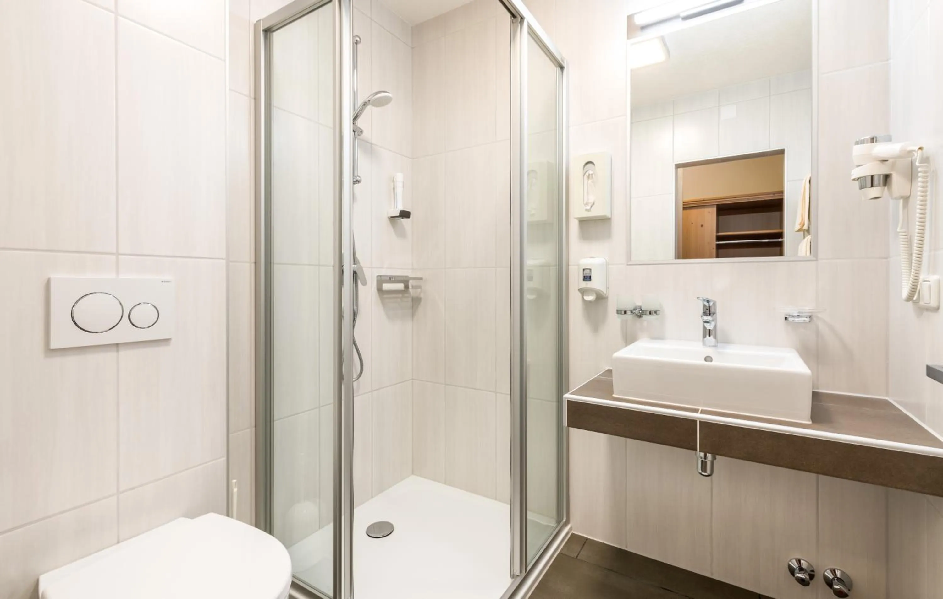 Bathroom in Hotel Moserhof