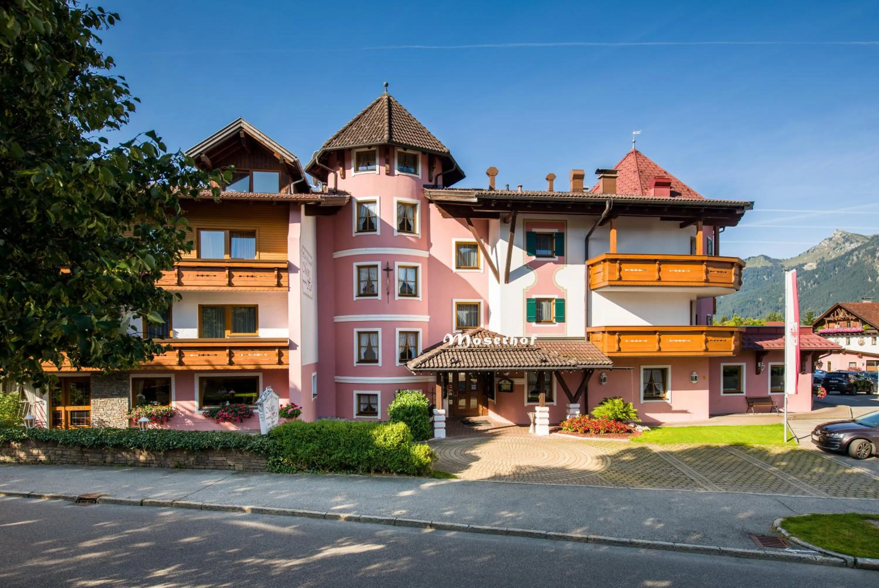 Property building in Hotel Moserhof