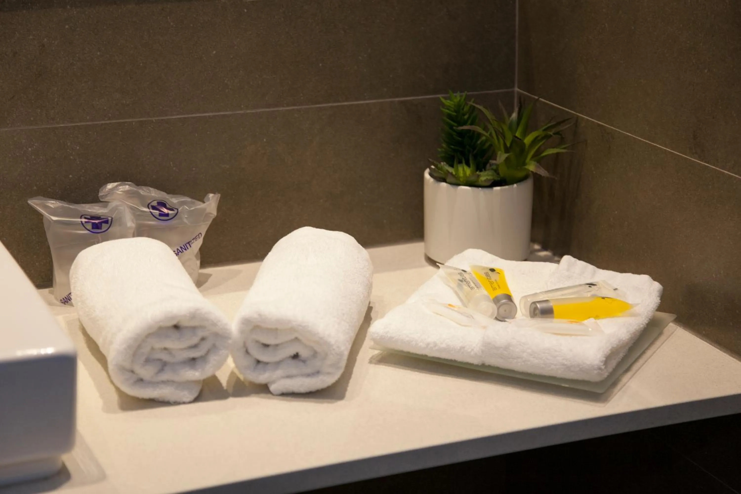 Bathroom in Hostal Goya