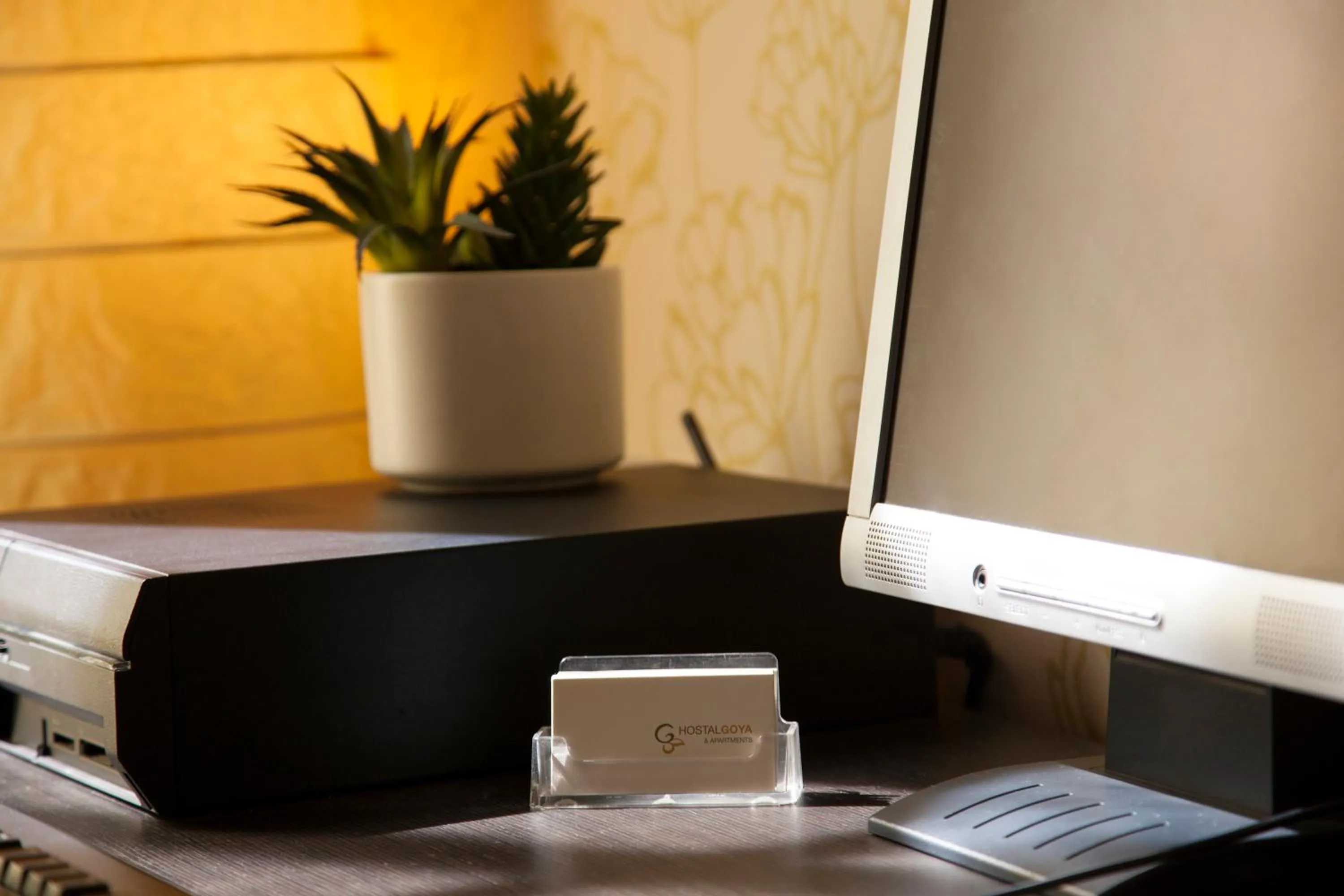 Living room in Hostal Goya