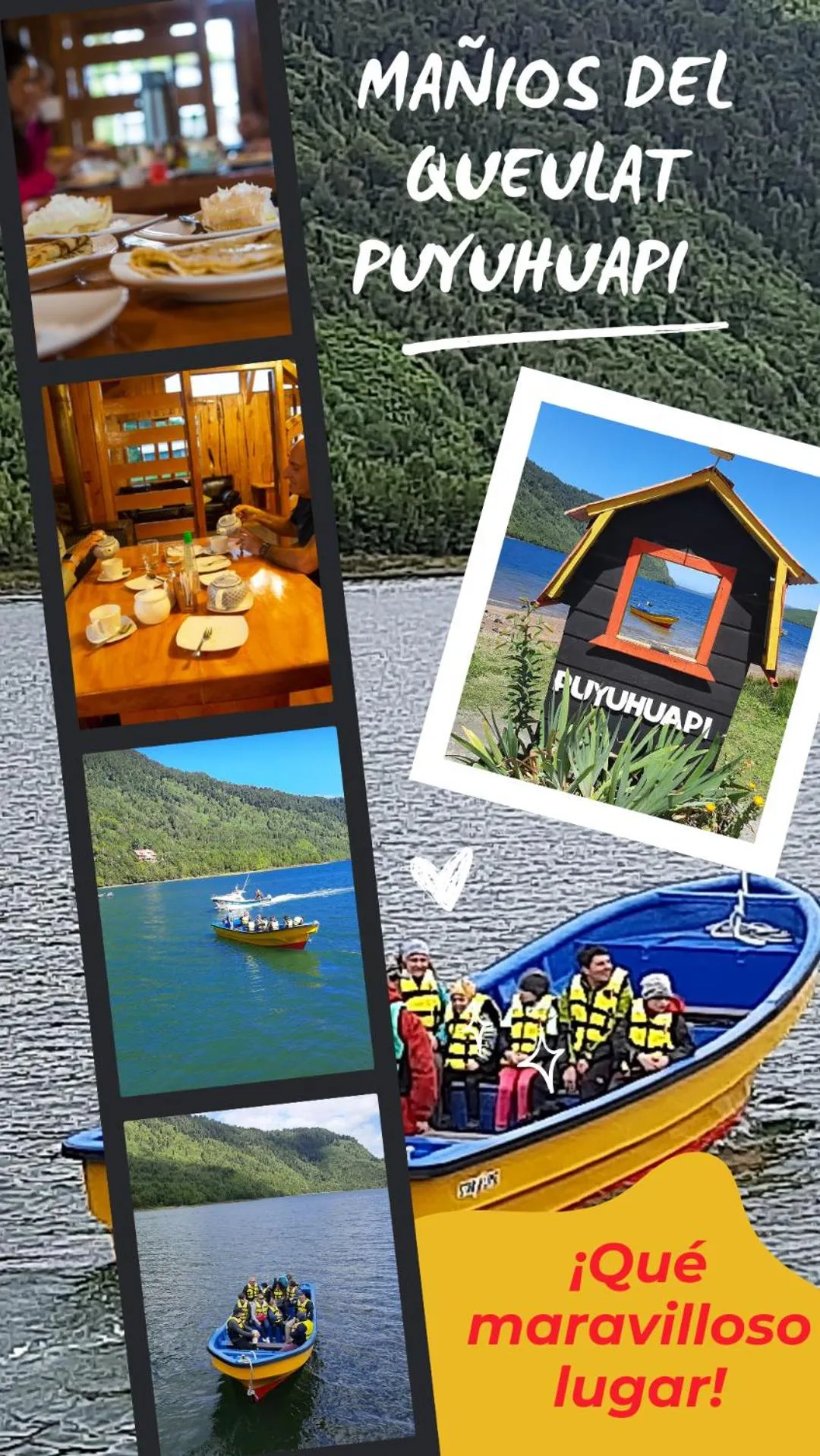 Property logo or sign in Los Mañíos Del Queulat Puyuhuapi